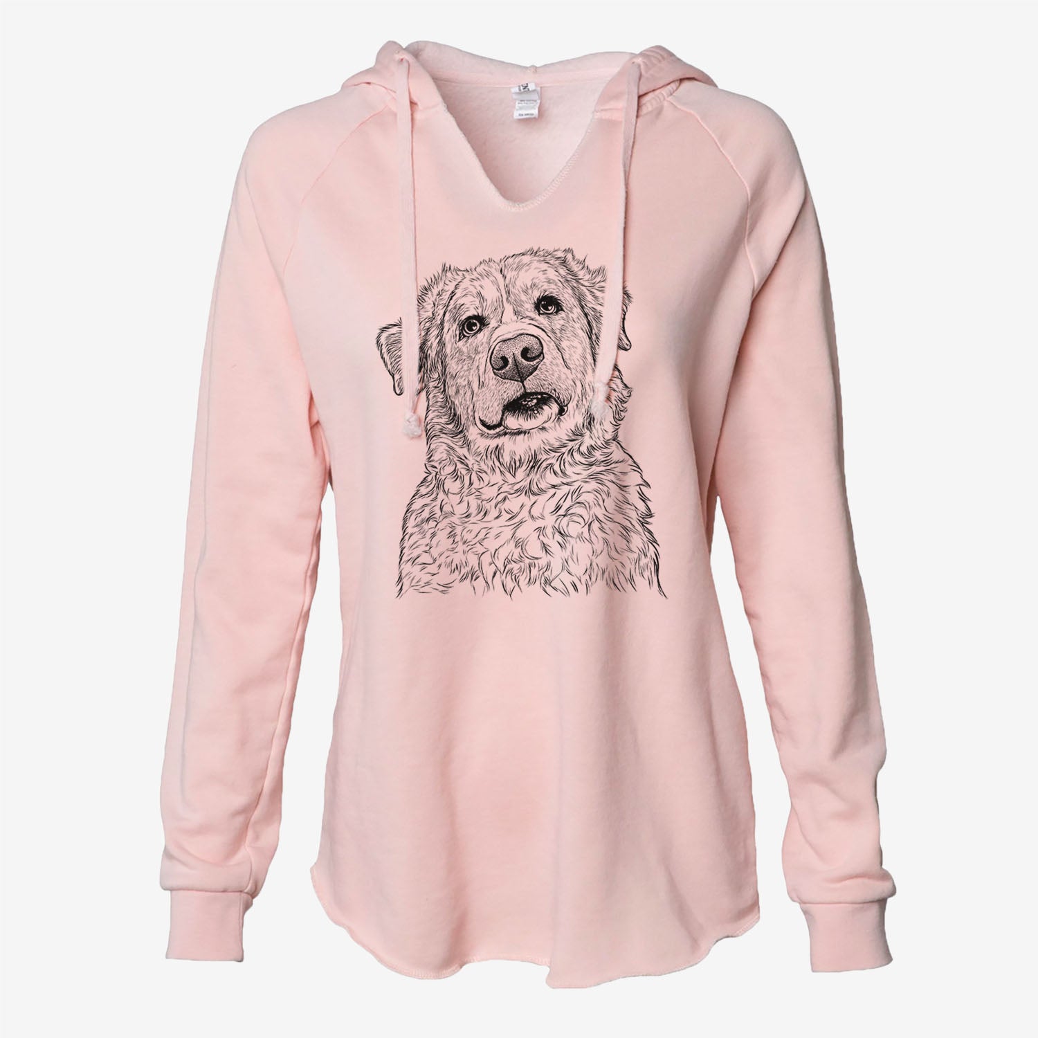 Smokey Jam the Middle Eastern Village Dog - Cali Wave Hooded Sweatshirt