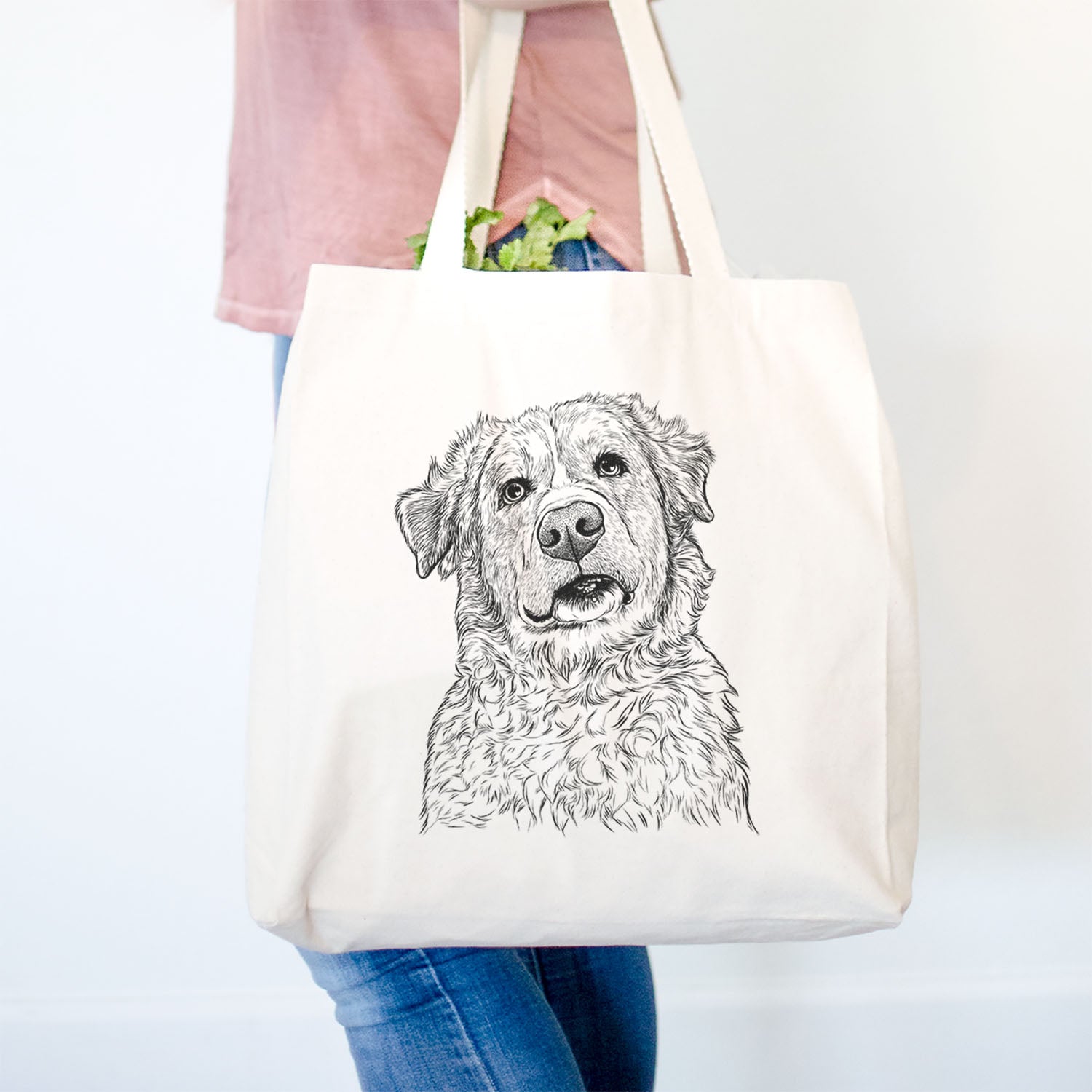 Smokey Jam the Middle Eastern Village Dog - Tote Bag