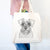 Smokey the Miniature Schnauzer - Tote Bag