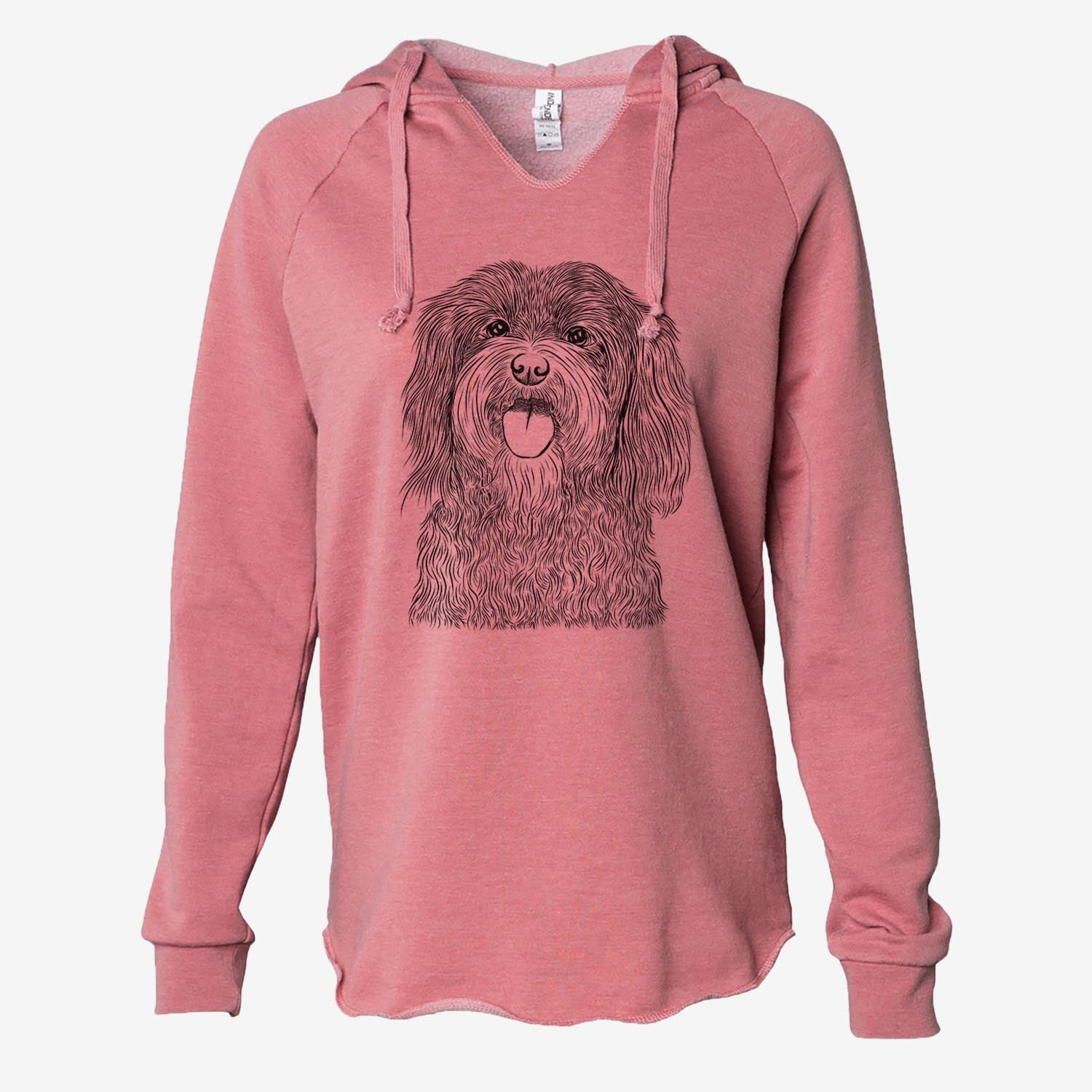 Sophie the Havanese - Cali Wave Hooded Sweatshirt