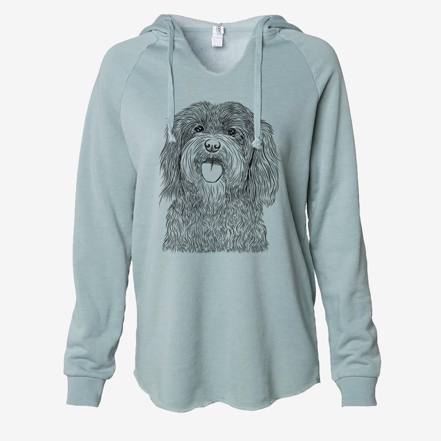 Sophie the Havanese - Cali Wave Hooded Sweatshirt