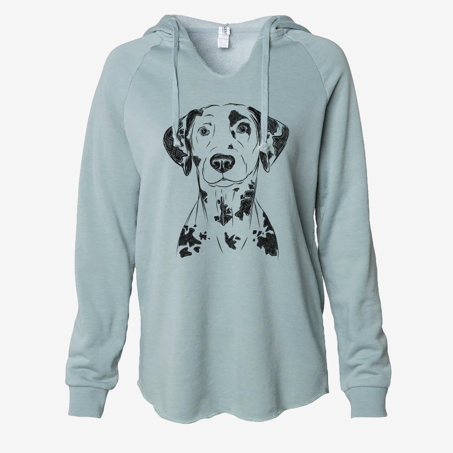 Spot the Dalmatian - Cali Wave Hooded Sweatshirt