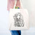 Sterling the Afghan Hound - Tote Bag