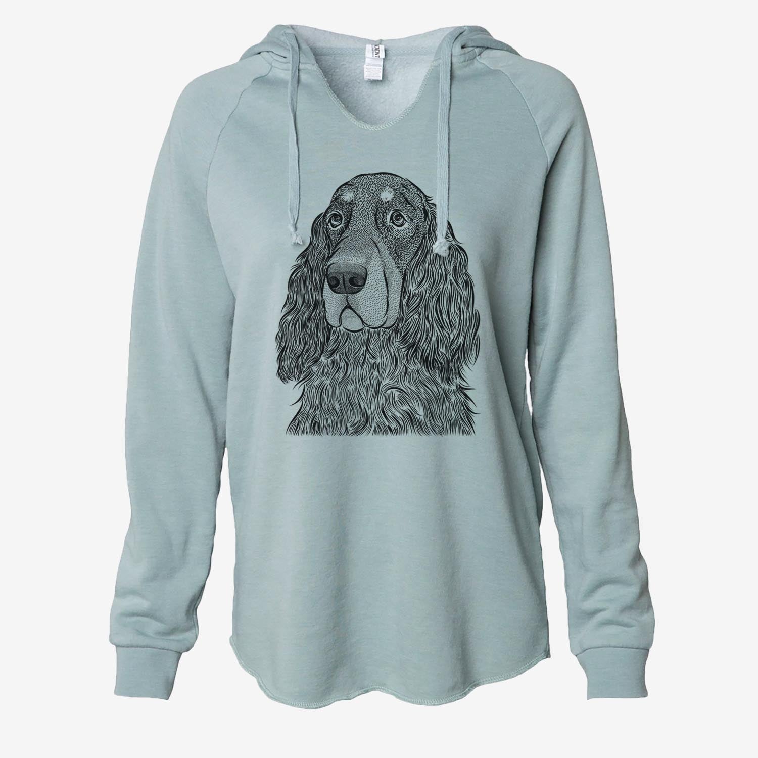 Stormy the Gordon Setter - Cali Wave Hooded Sweatshirt