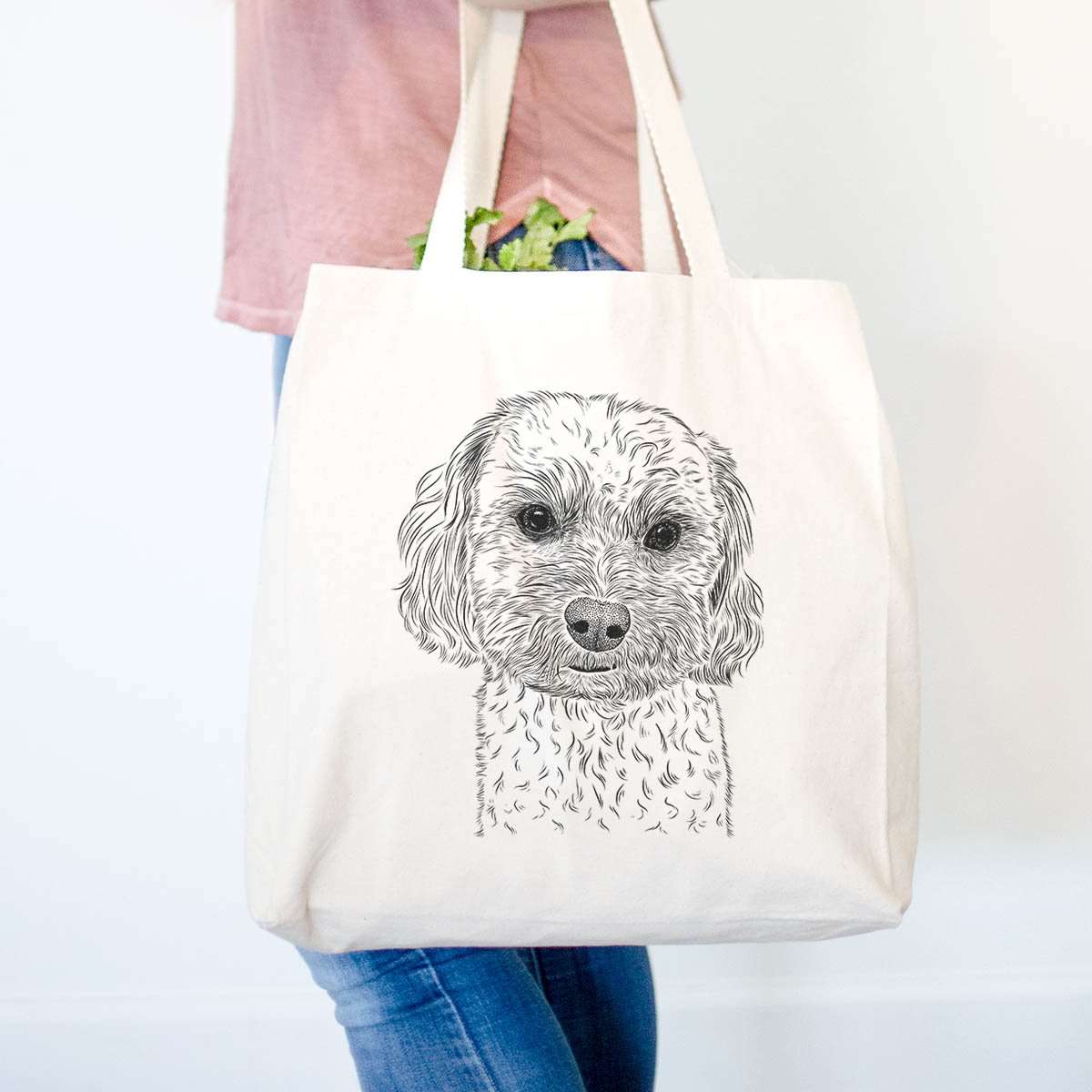 Sweet George the Mixed Breed - Tote Bag