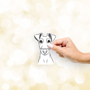 Tanner the Fox Terrier - Decal Sticker