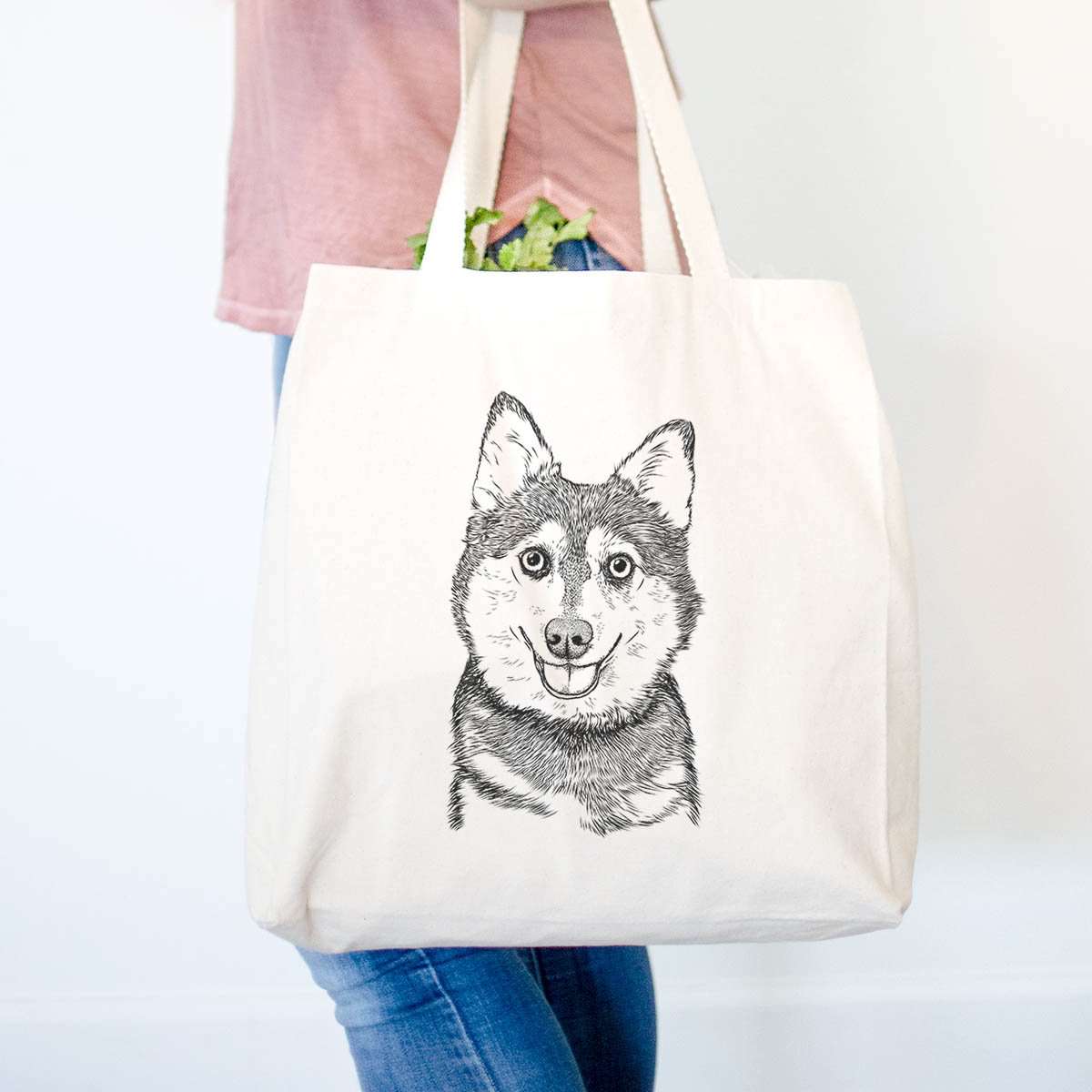 Tellie the Alaskan Klee Kai - Tote Bag