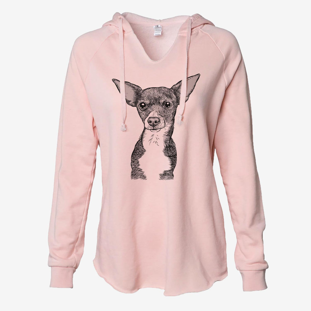 Tiny Archie the Mixed Breed - Cali Wave Hooded Sweatshirt