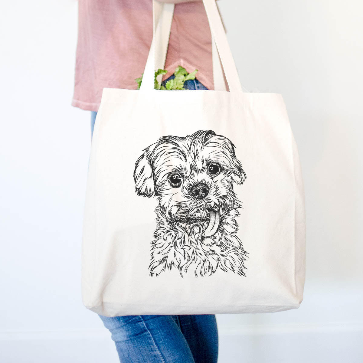 Tiny Titan the Shih Tzu - Tote Bag