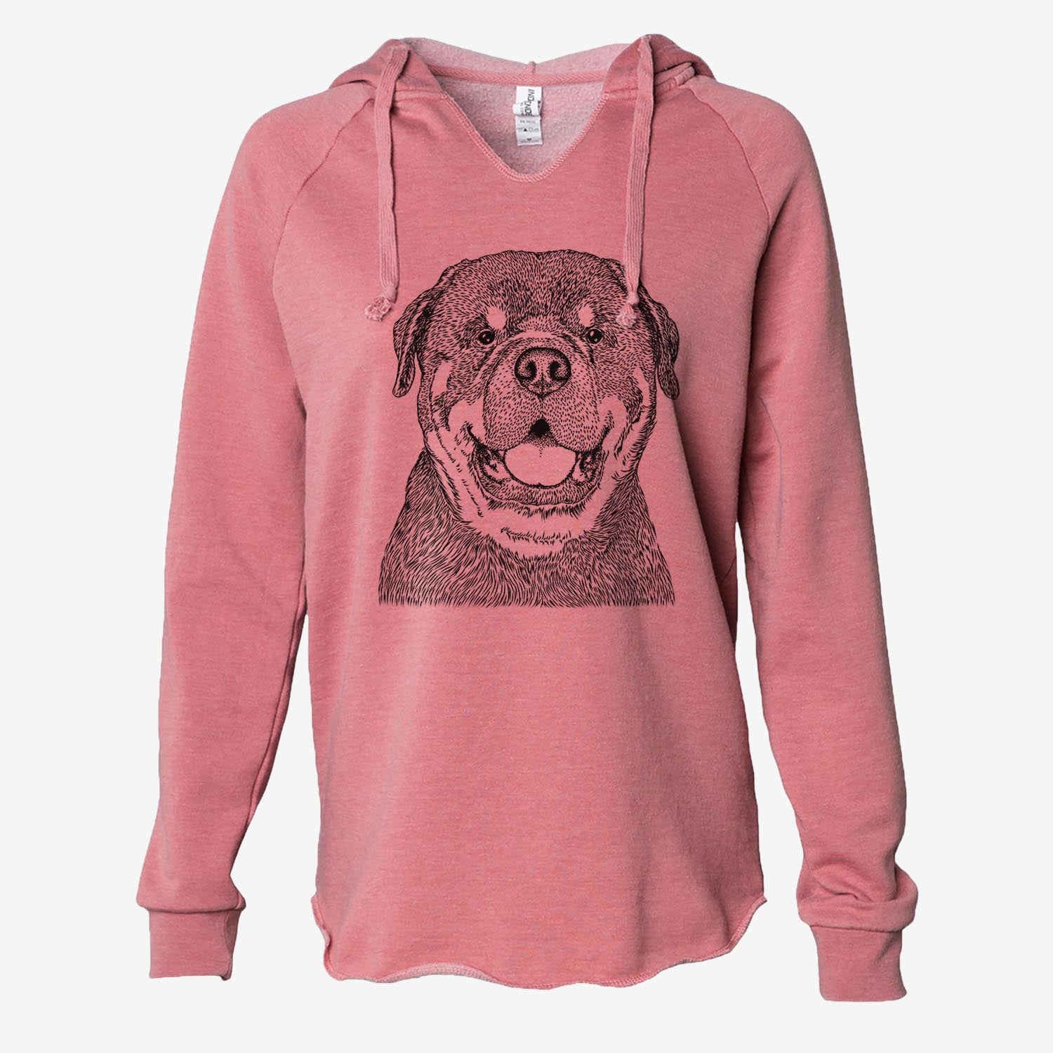 Titan the Rottweiler - Cali Wave Hooded Sweatshirt