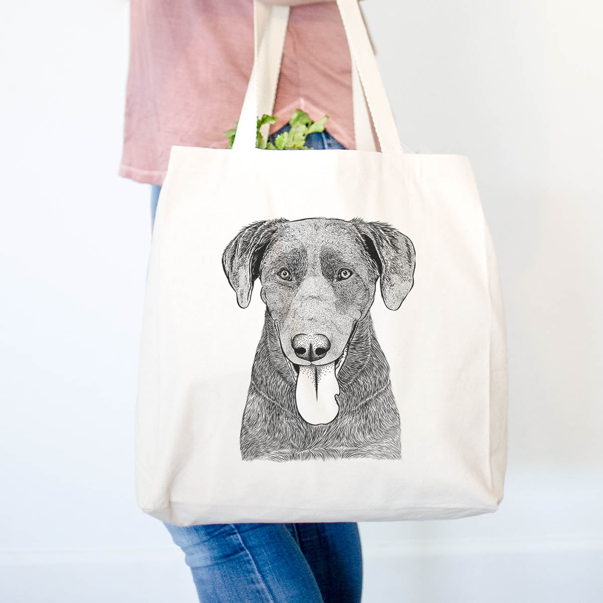 Tobes the Chocolate Lab - Tote Bag