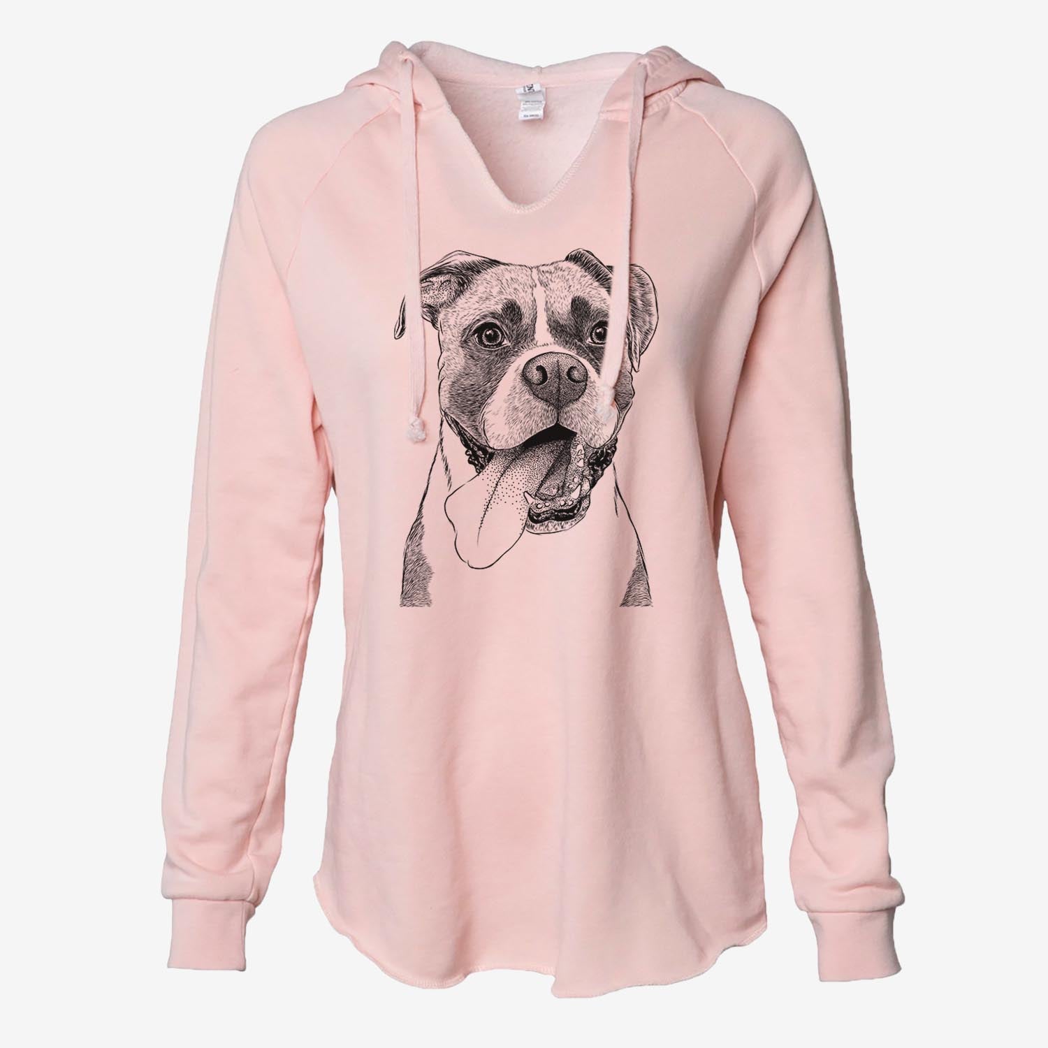 Tuckeroo the Boxer - Cali Wave Hooded Sweatshirt