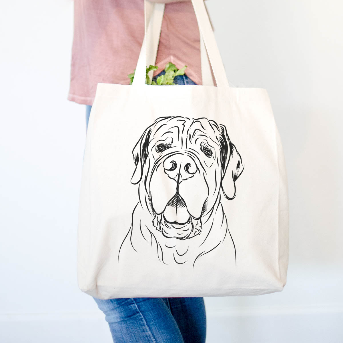 Tufton the English Mastiff - Tote Bag