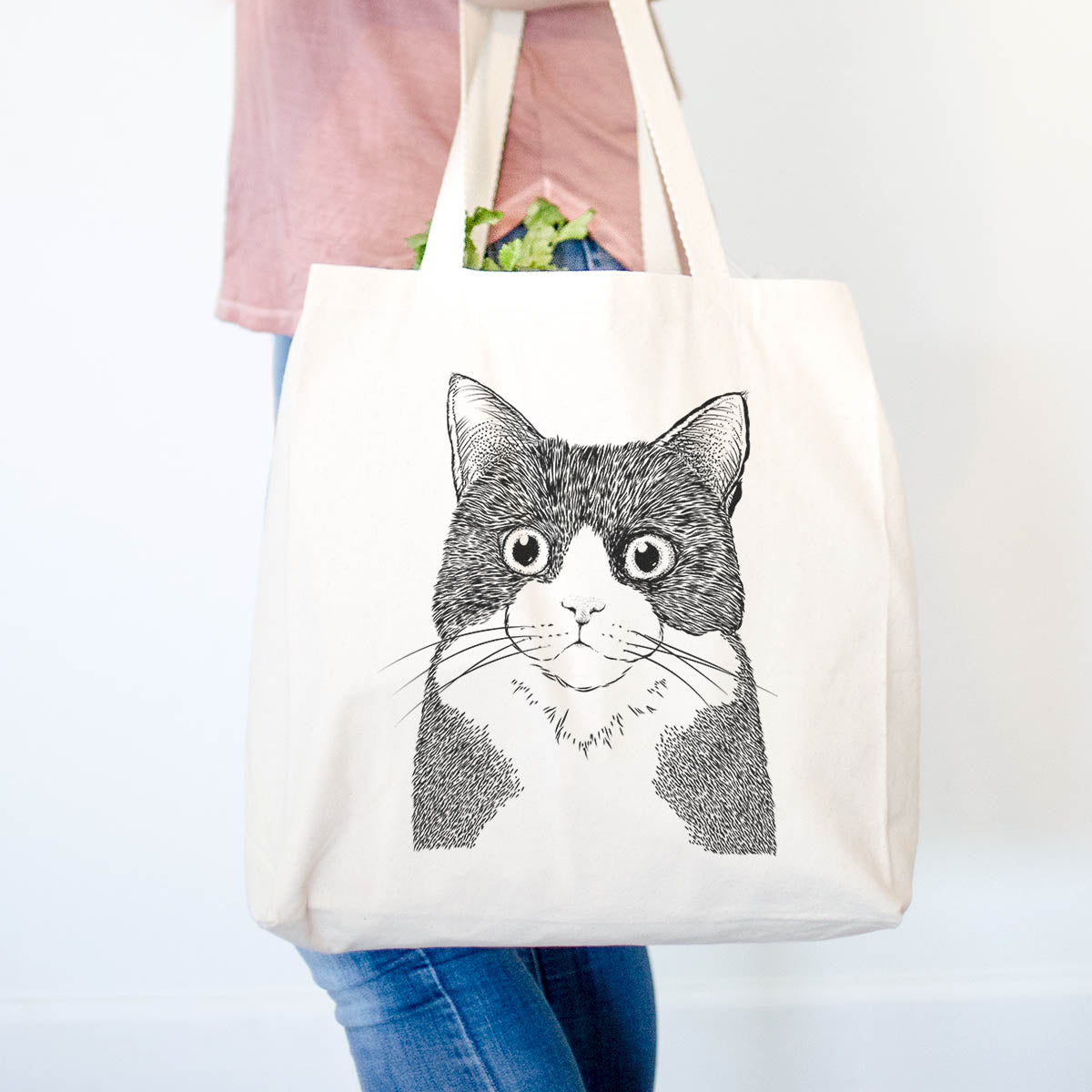 Tux the Tuxedo Cat - Tote Bag