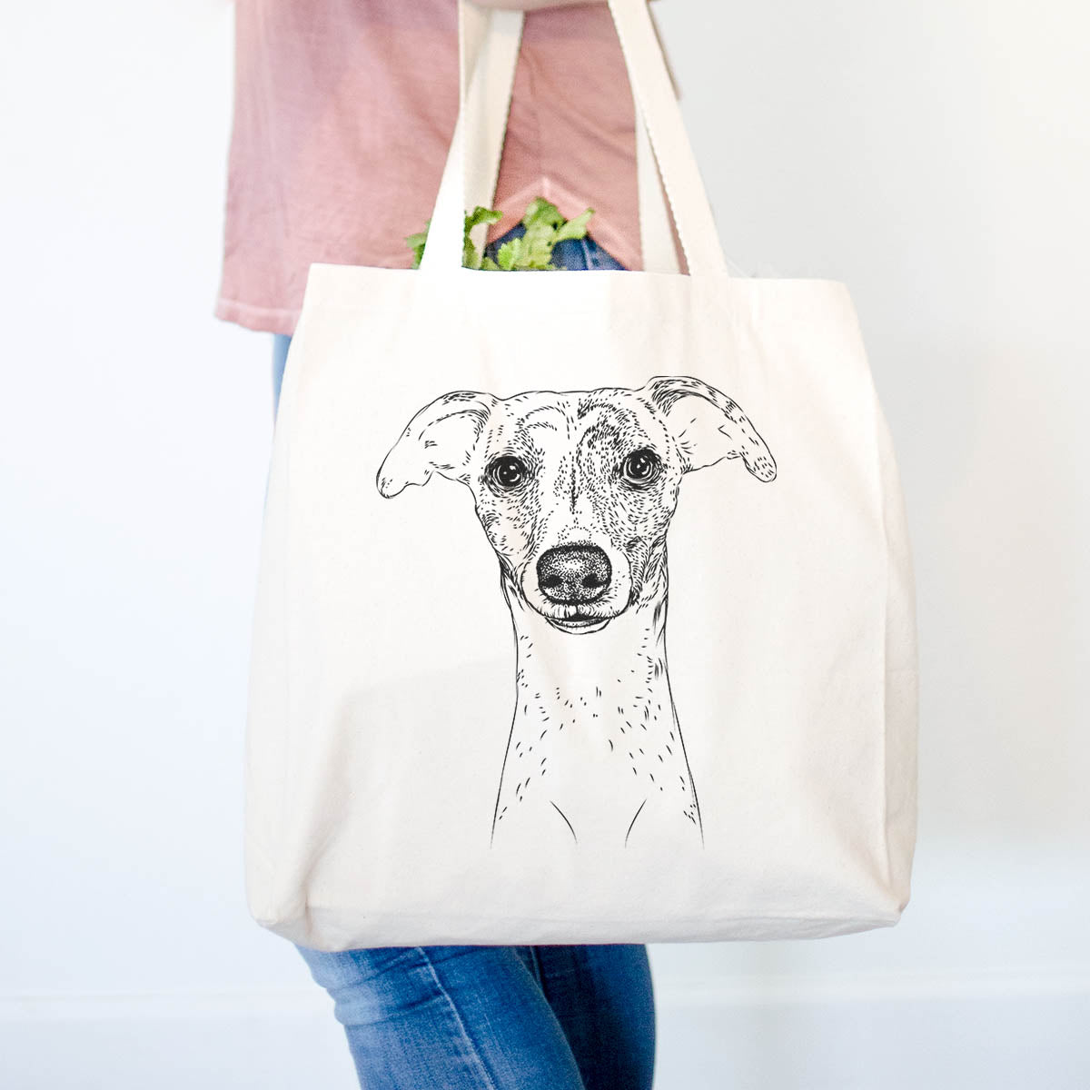 Twiggy the Whippet - Tote Bag