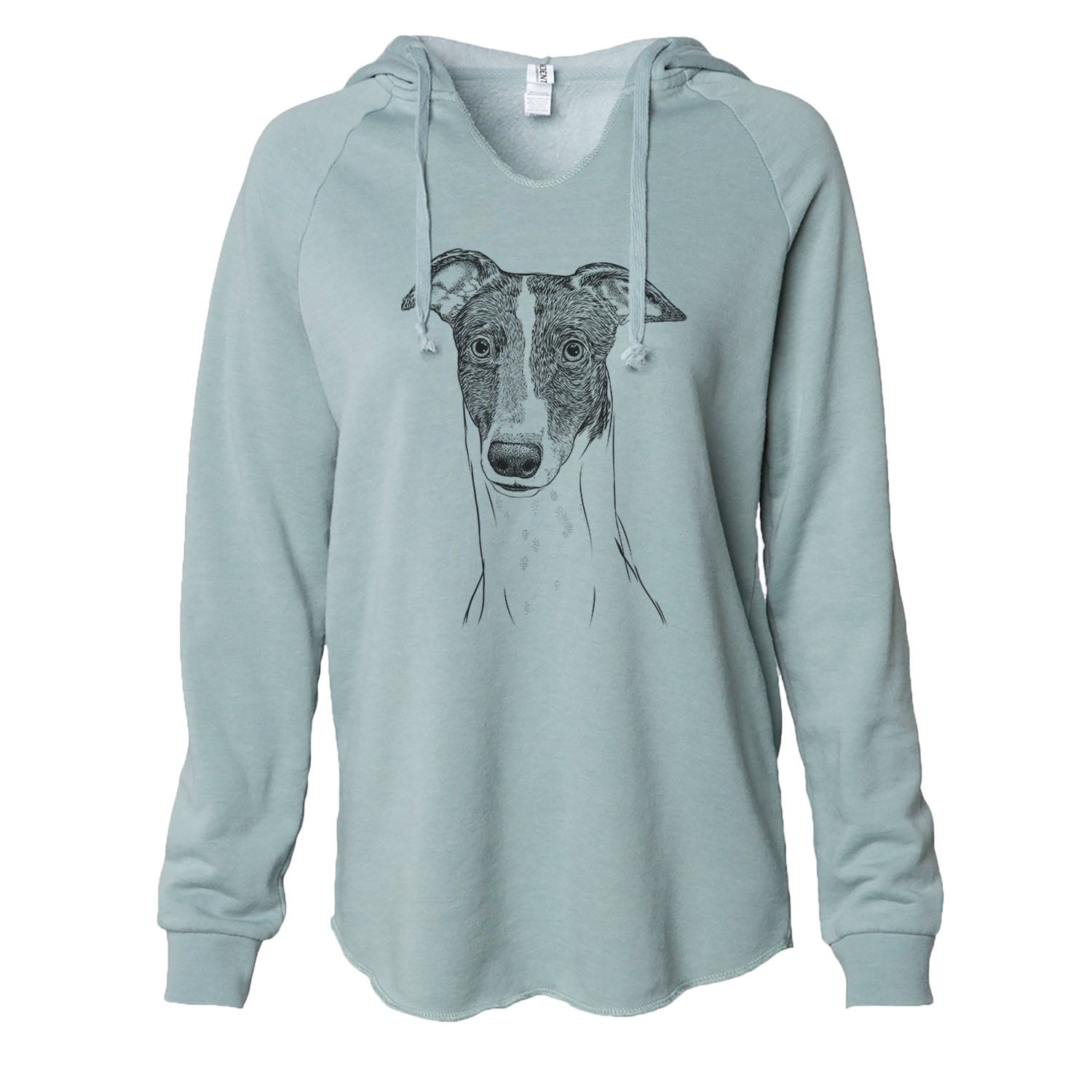 Vyncent the Greyhound - Cali Wave Hooded Sweatshirt