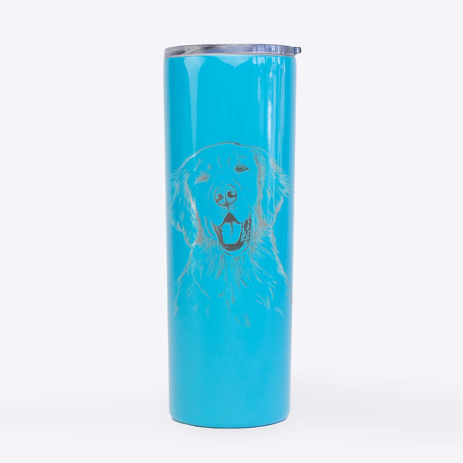 Wallace the Golden Retriever - 20oz Skinny Tumbler