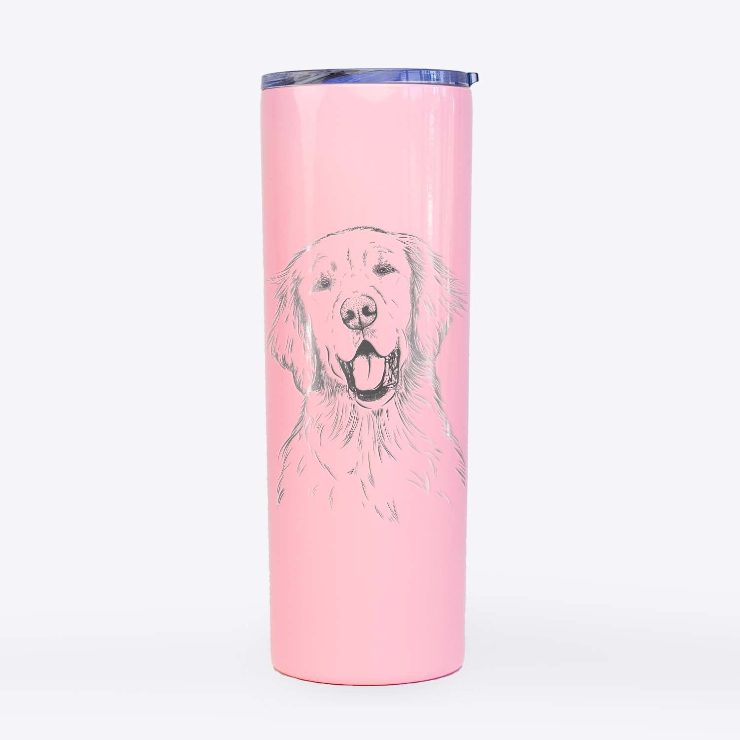 Wallace the Golden Retriever - 20oz Skinny Tumbler