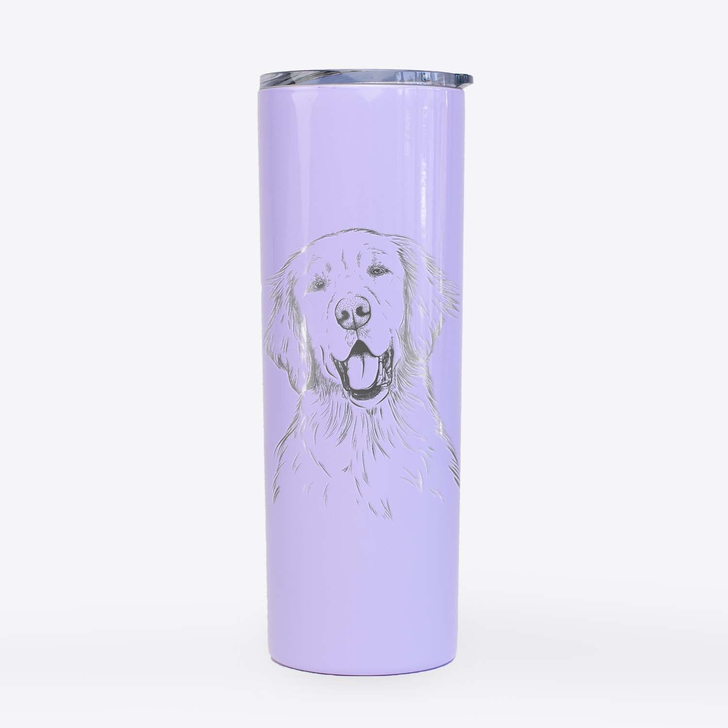 Wallace the Golden Retriever - 20oz Skinny Tumbler