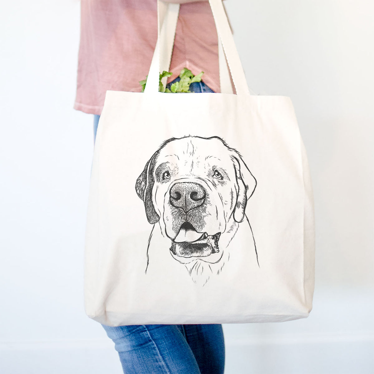 Wendy the Saint Bernard - Tote Bag