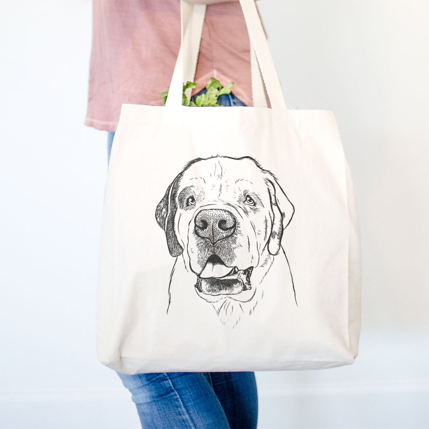 Wendy the Saint Bernard - Tote Bag