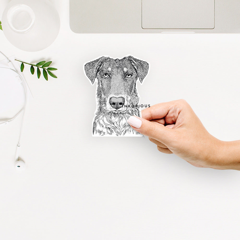 Wesson the Beauceron - Decal Sticker