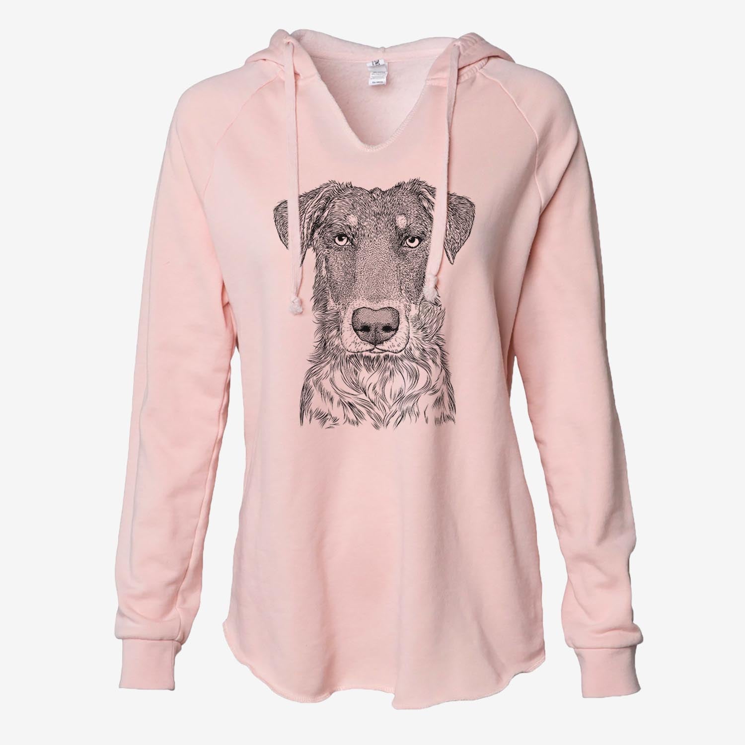 Wesson the Beauceron - Cali Wave Hooded Sweatshirt