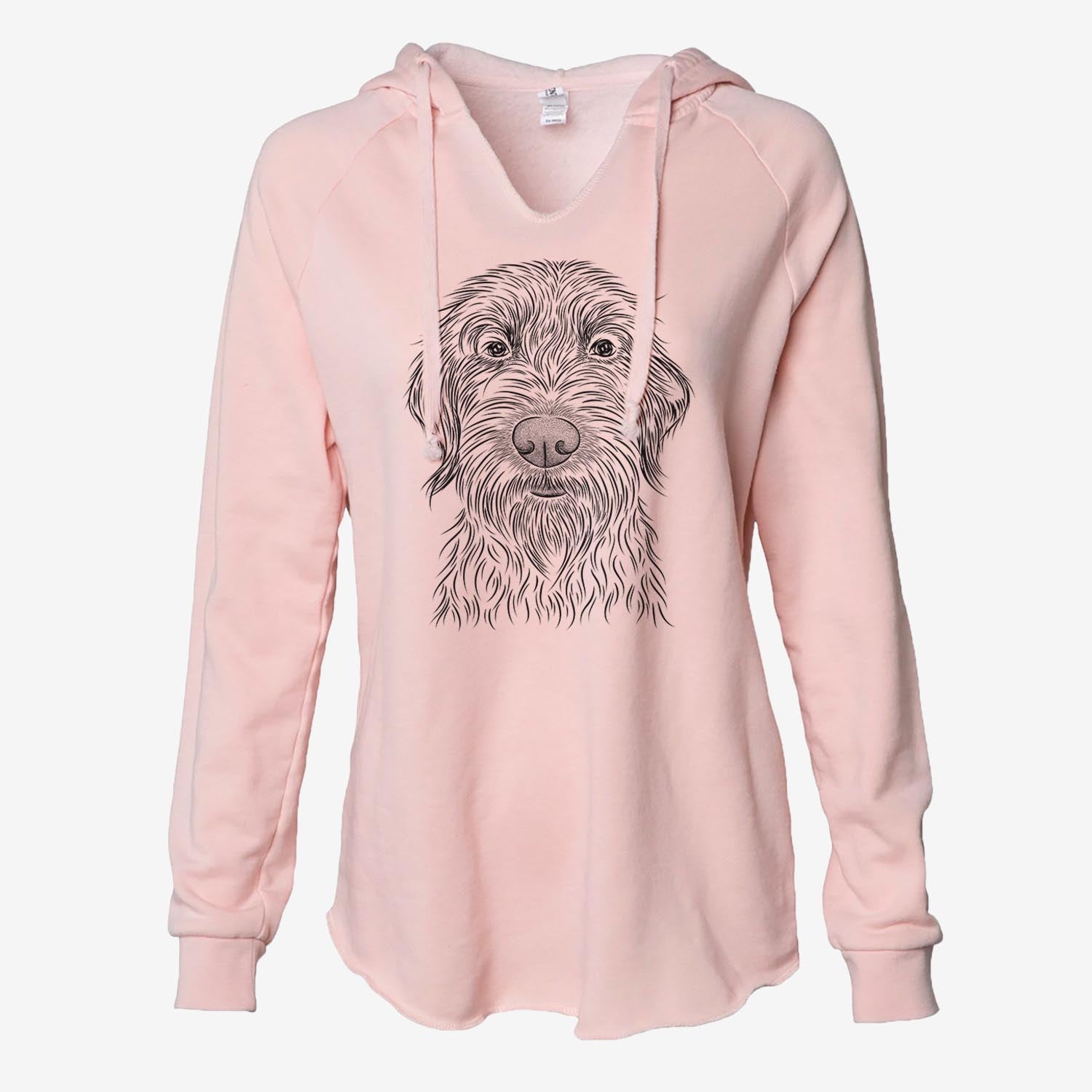 Wilkins the Wirehaired Pointing Griffon - Cali Wave Hooded Sweatshirt