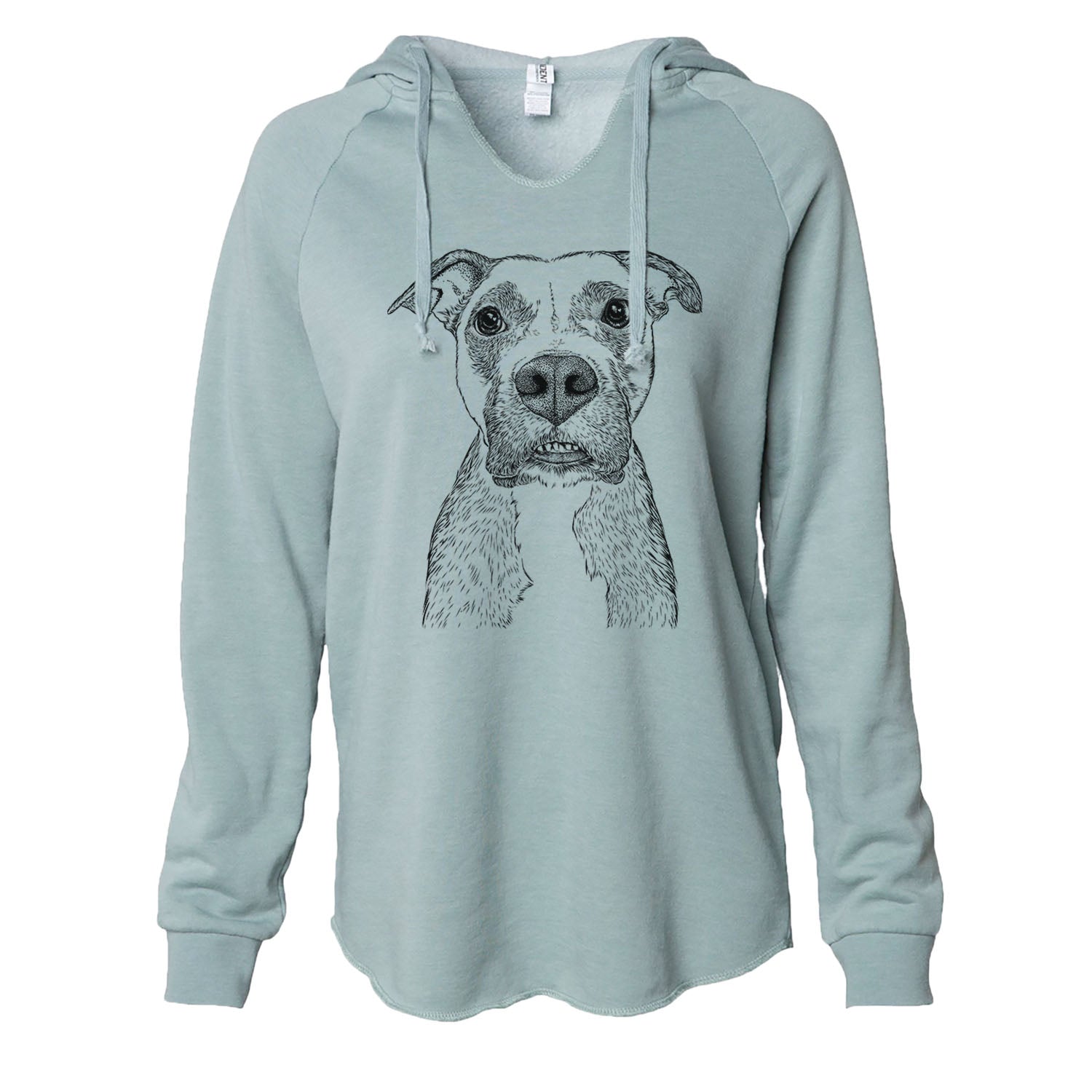 Xena the Mixed Breed - Cali Wave Hooded Sweatshirt