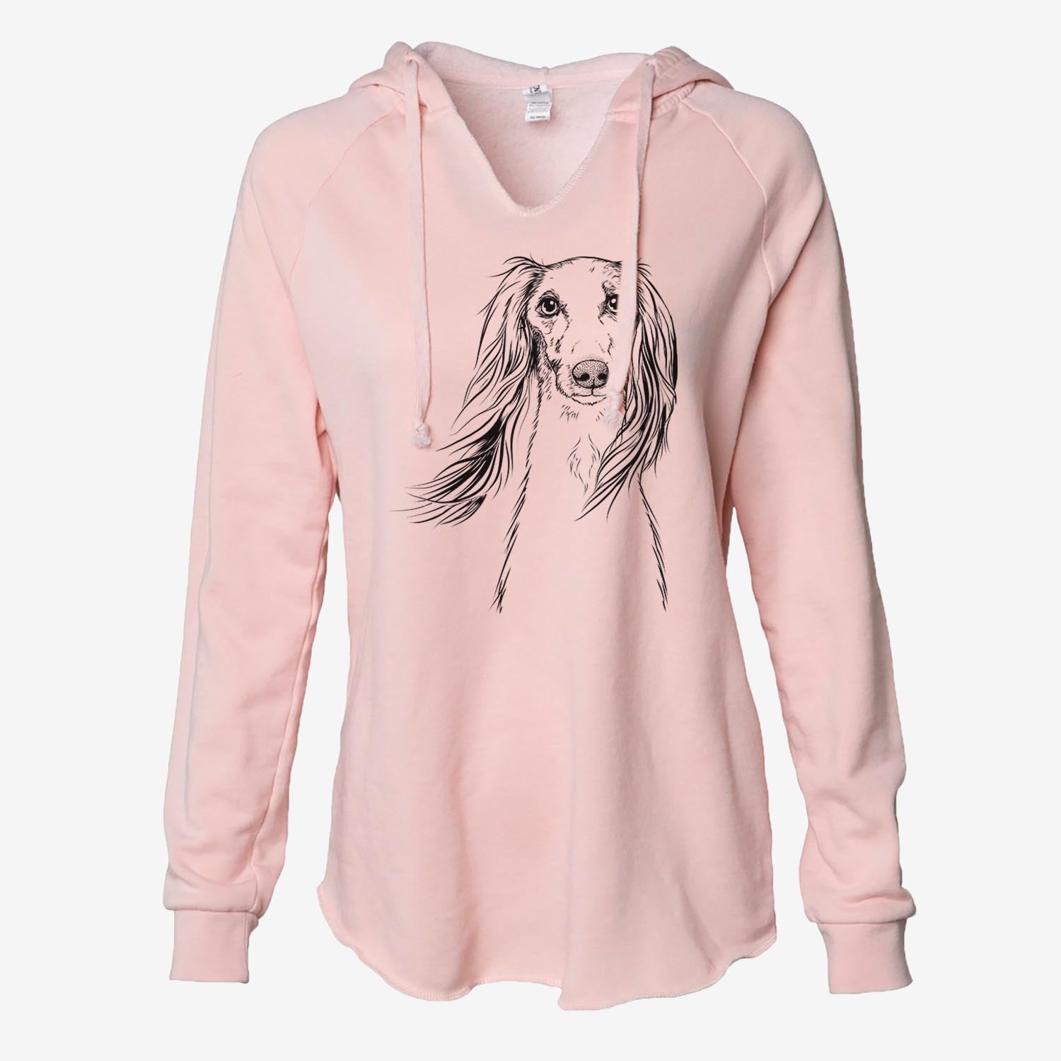 Zahra the Saluki - Cali Wave Hooded Sweatshirt