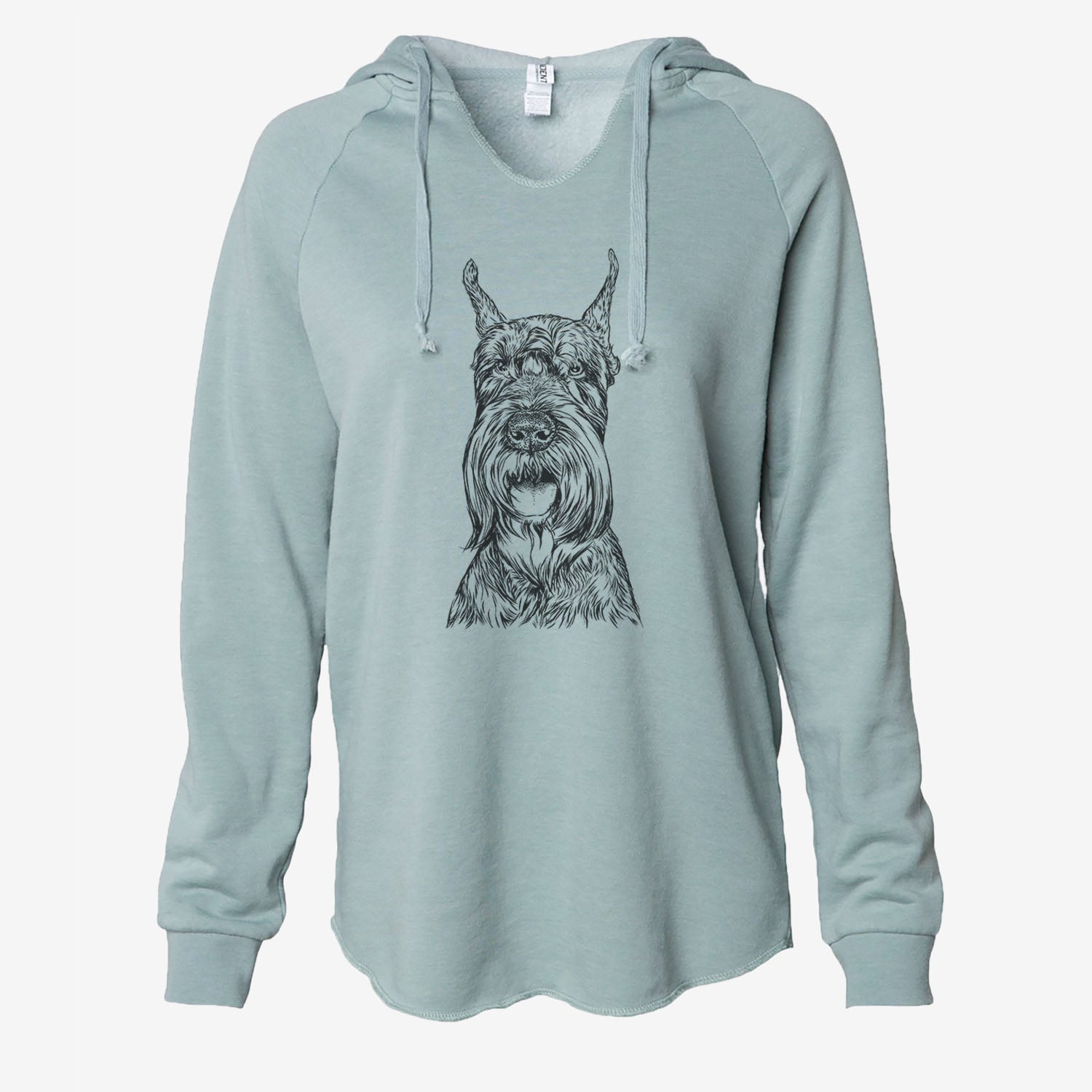 Zuri the Giant Schnauzer - Cali Wave Hooded Sweatshirt