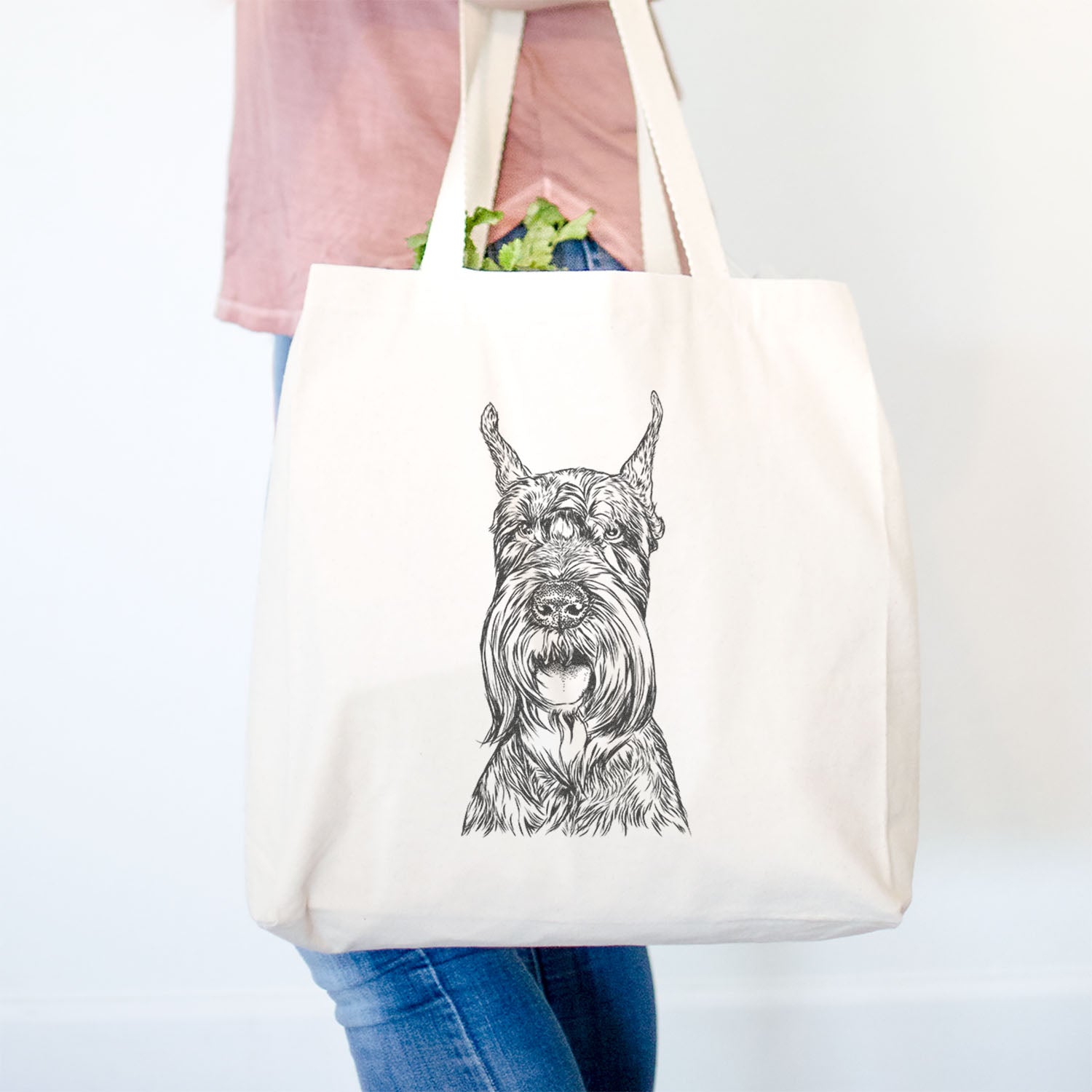 Zuri the Giant Schnauzer - Tote Bag