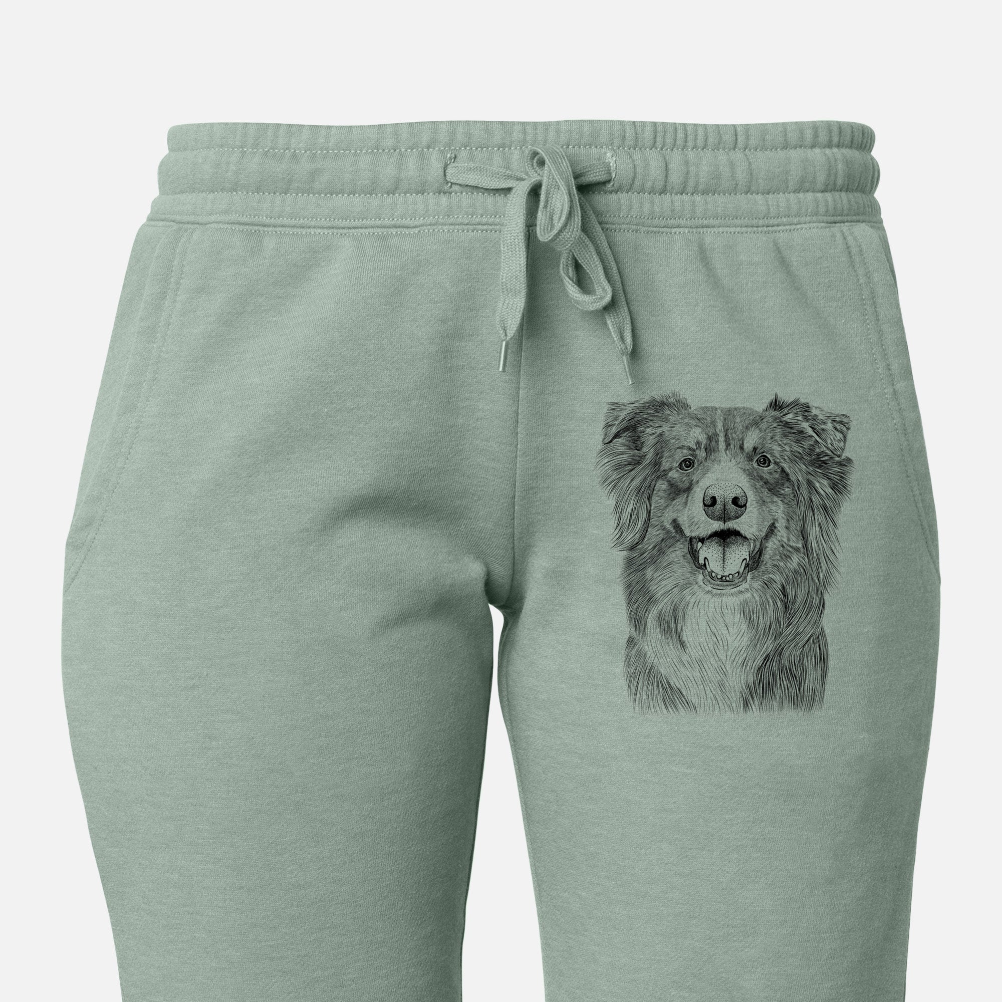 Aussie Parker the Australian Shepherd - Women's Cali Wave Joggers