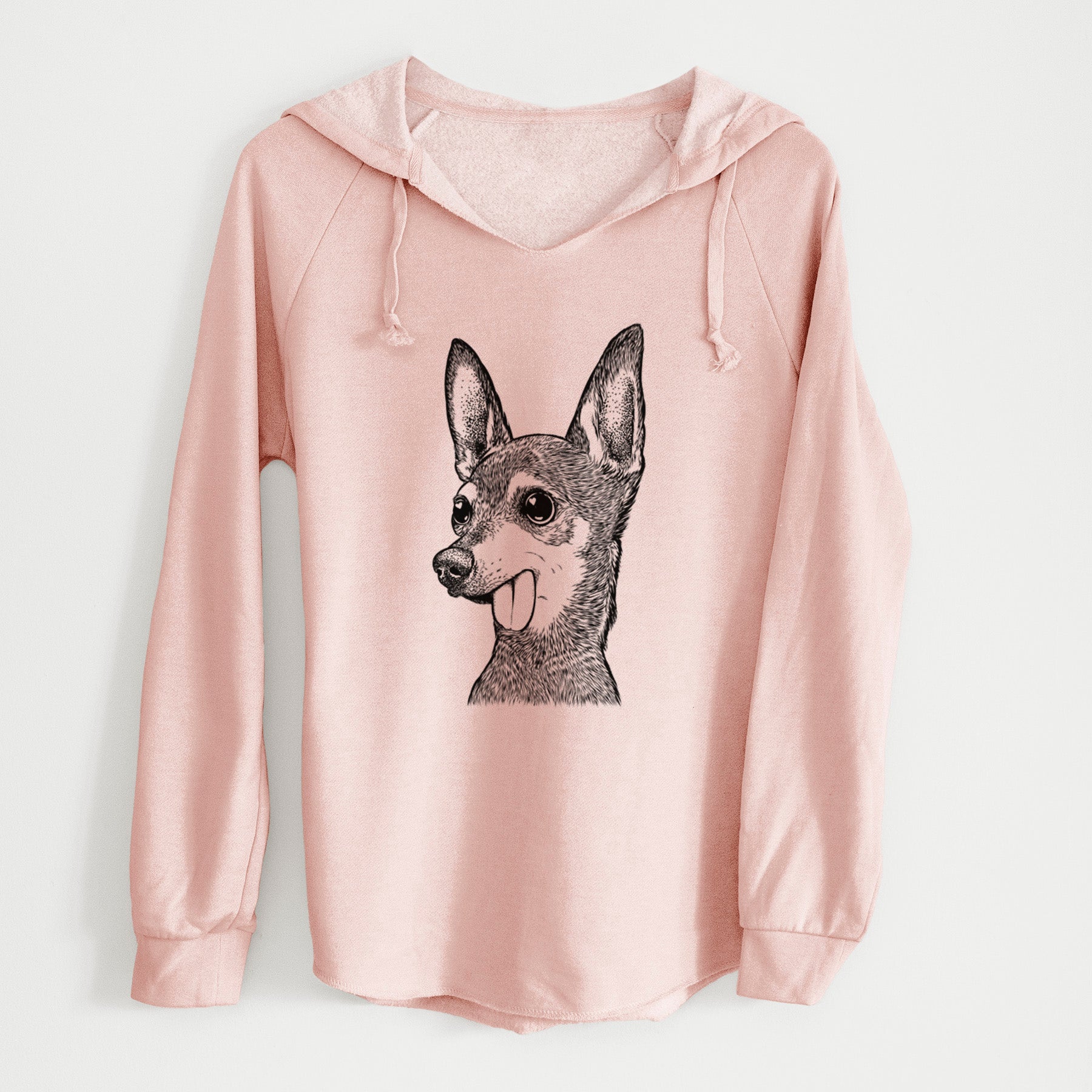 Bare Aaron the Chihuahua - Cali Wave Hooded Sweatshirt