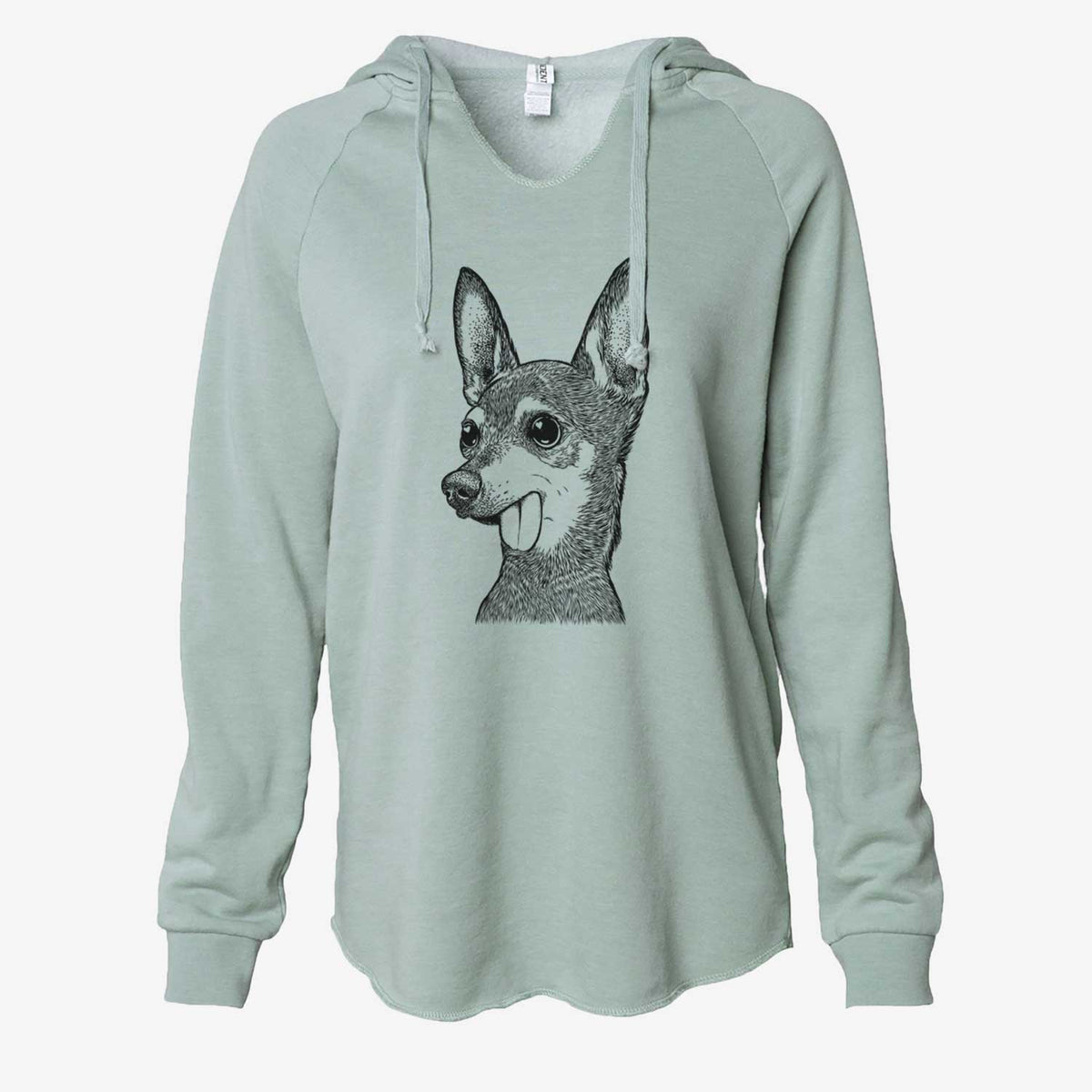 Aaron the Chihuahua - Cali Wave Hooded Sweatshirt