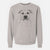 Bare Abby the Boxer Beagle Mix - Unisex Pigment Dyed Crew Sweatshirt