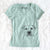 Bare Abby the Boxer Beagle Mix - Women's V-neck Shirt