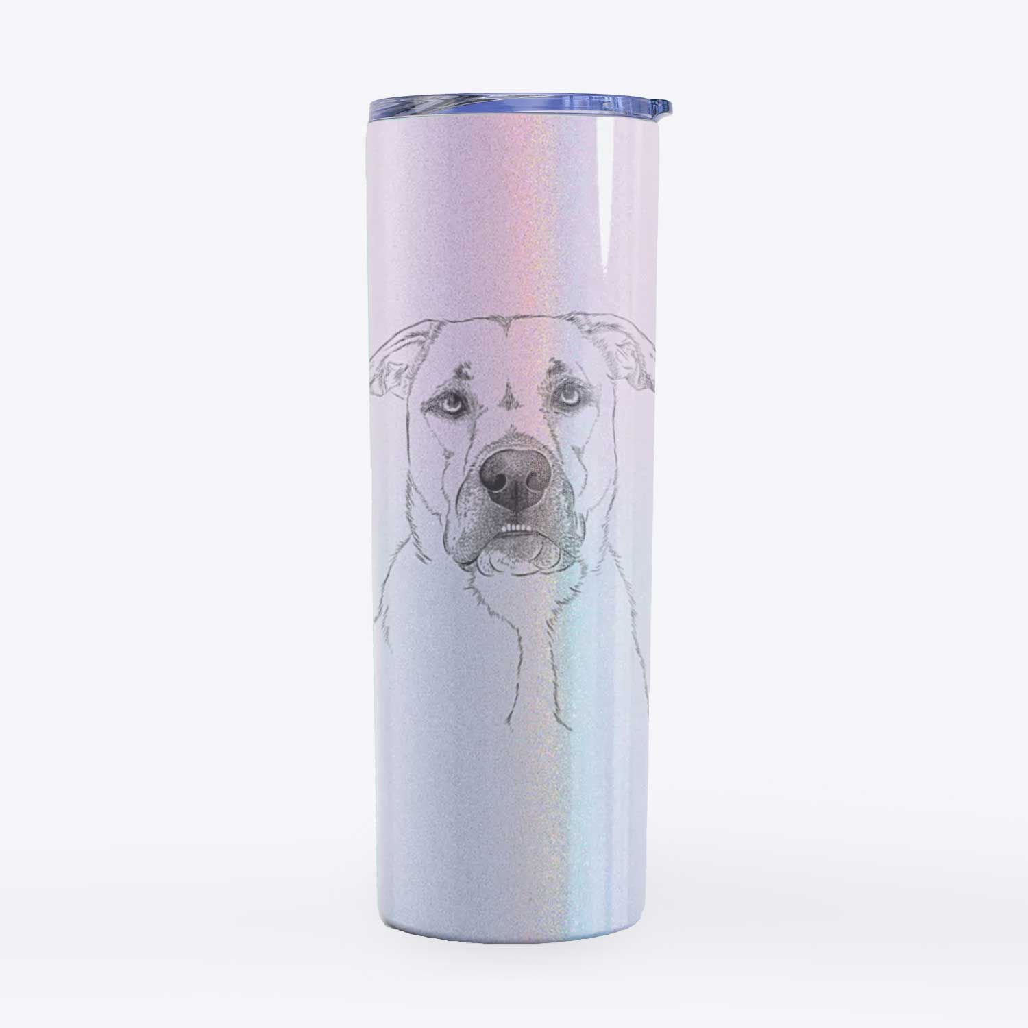 Abby the Boxer Beagle Mix - 20oz Skinny Tumbler