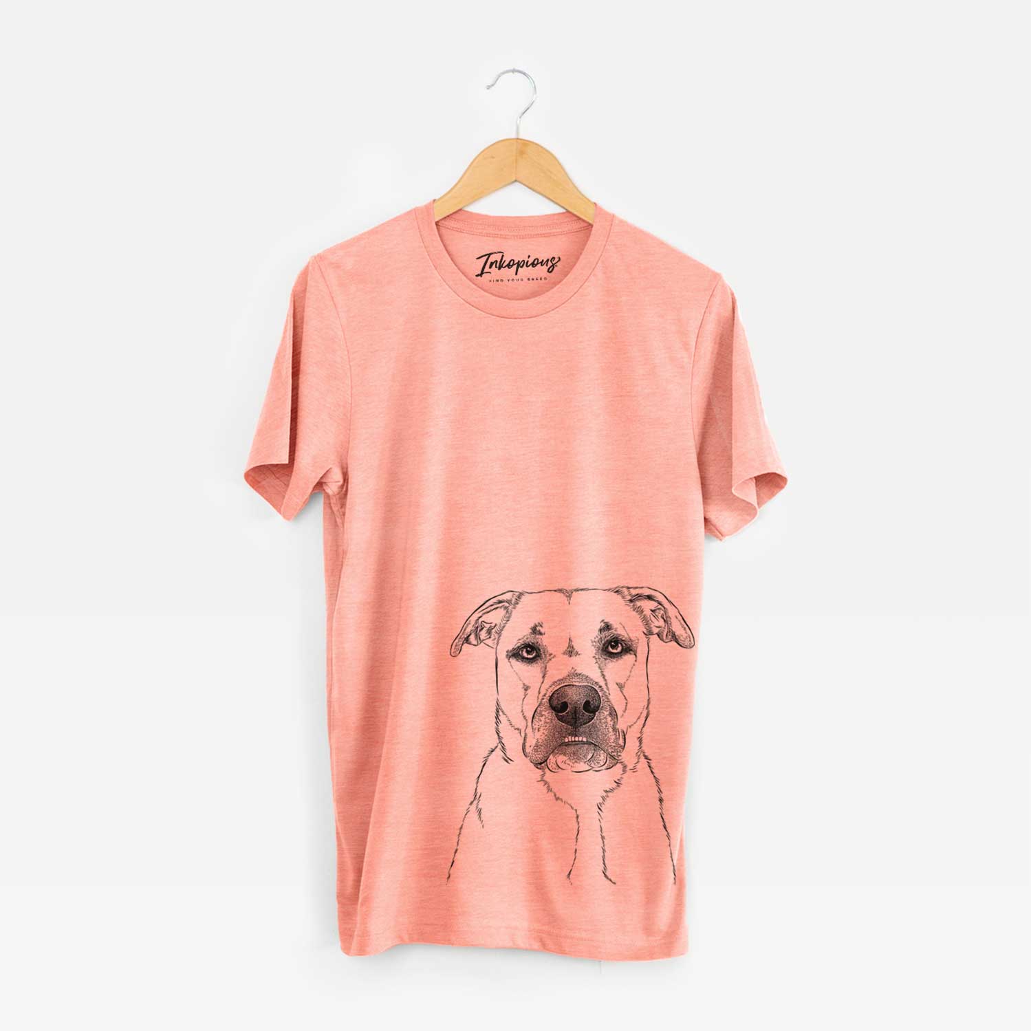 Bare Abby the Boxer Beagle Mix - Unisex Crewneck