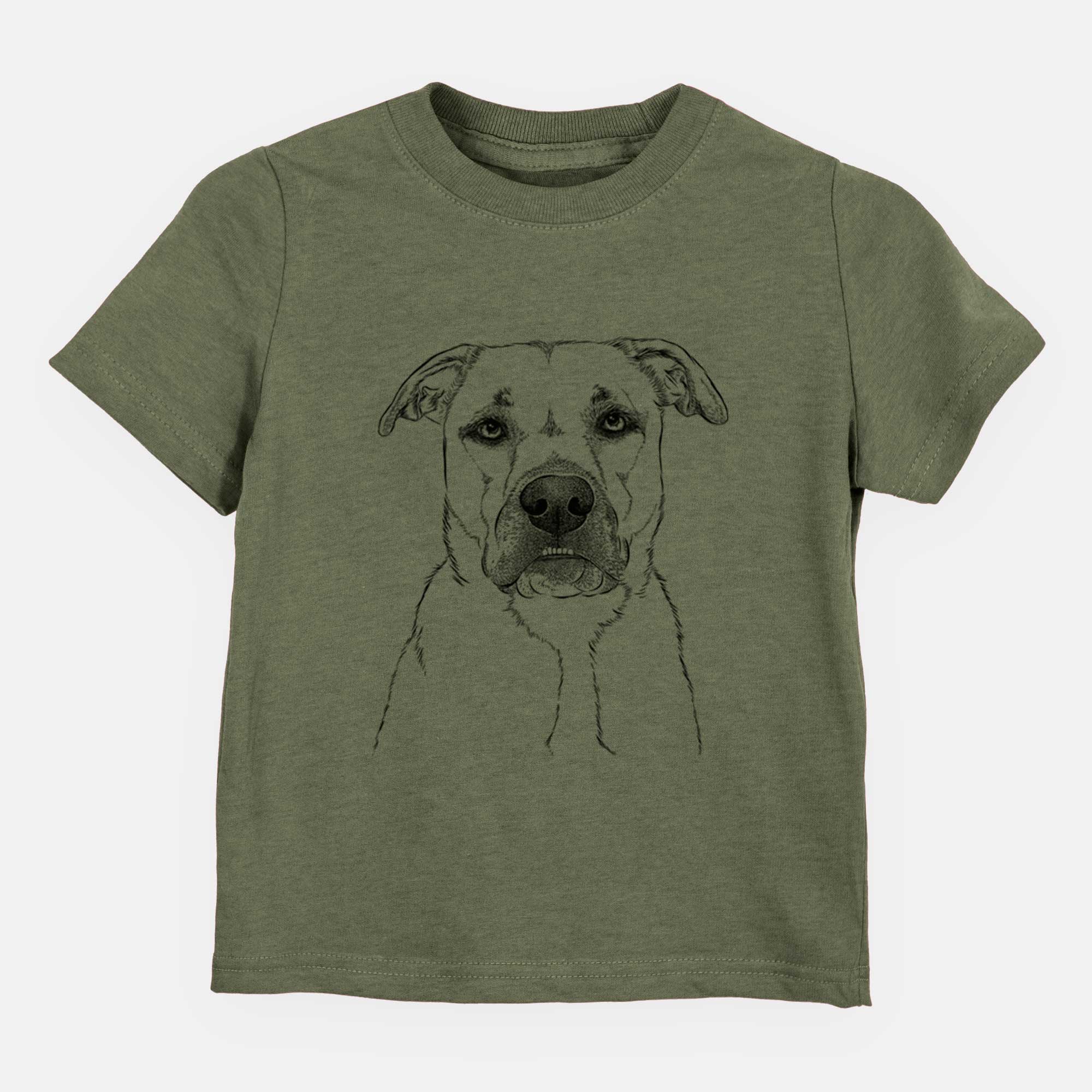 Bare Abby the Boxer Beagle Mix - Kids/Youth/Toddler Shirt