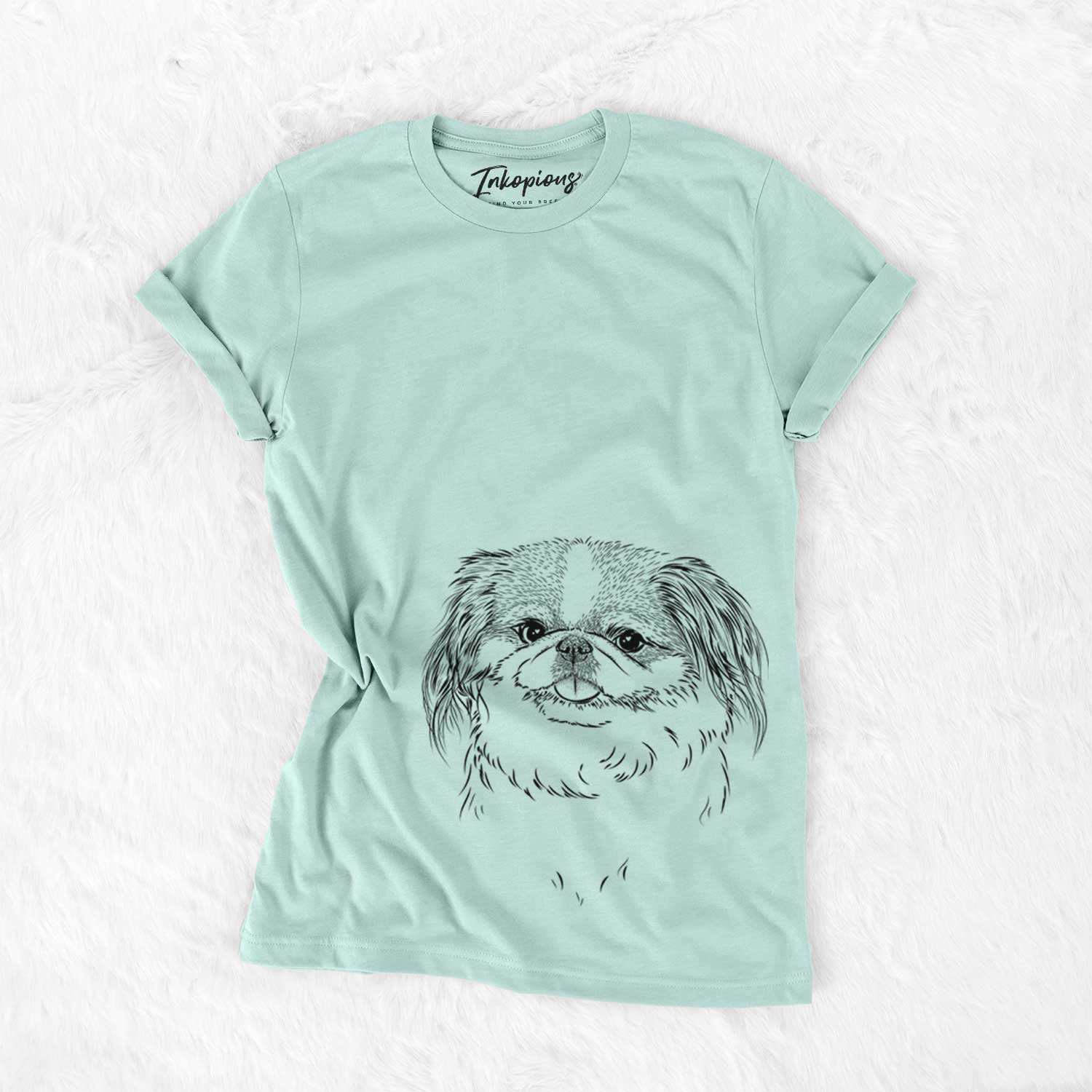 Bare Abra Bean the Pekingese - Unisex Crewneck