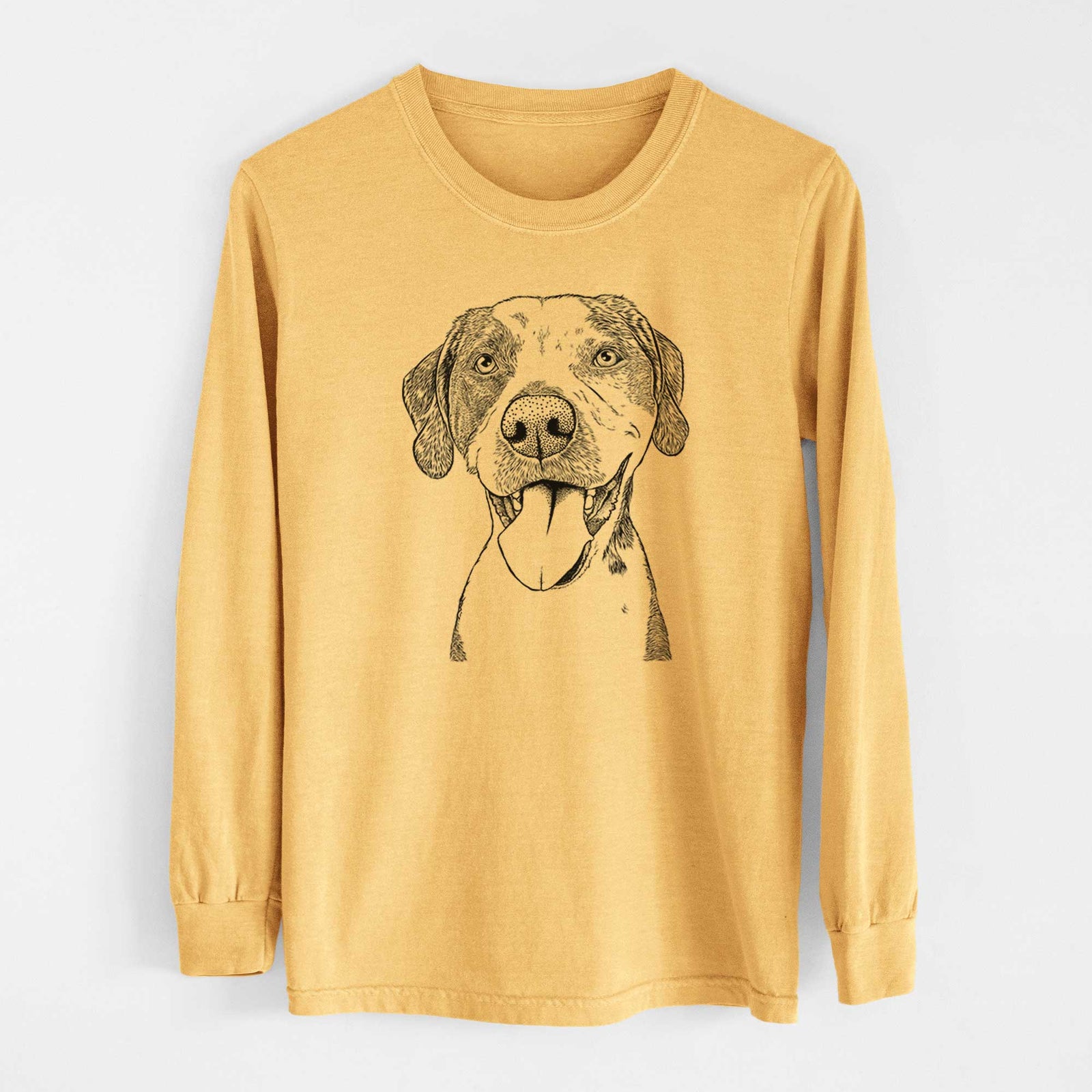 Bare Ace Boogie the Mixed Breed - Heavyweight 100% Cotton Long Sleeve