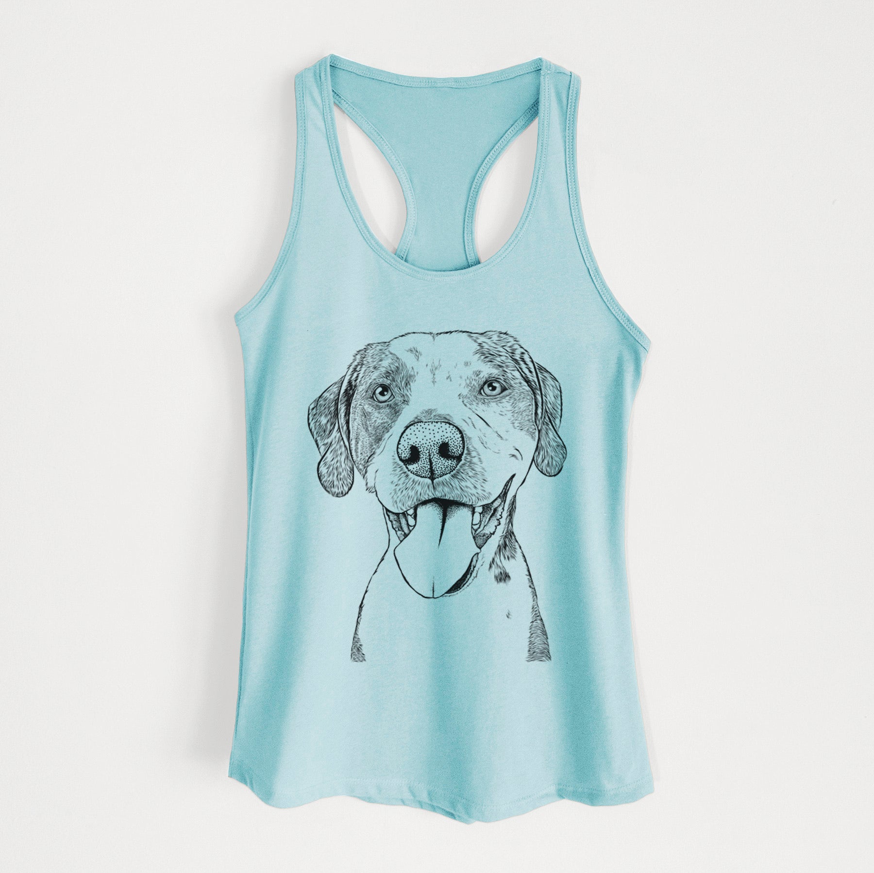 Ace Boogie the Mixed Breed - Women's Racerback Tanktop