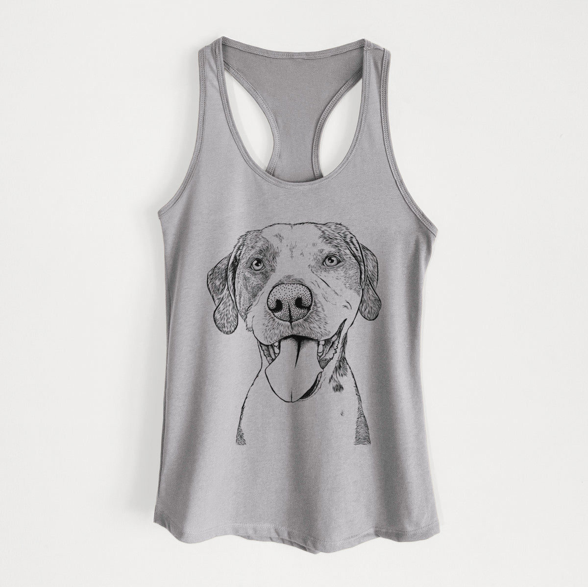 Ace Boogie the Mixed Breed - Women&#39;s Racerback Tanktop