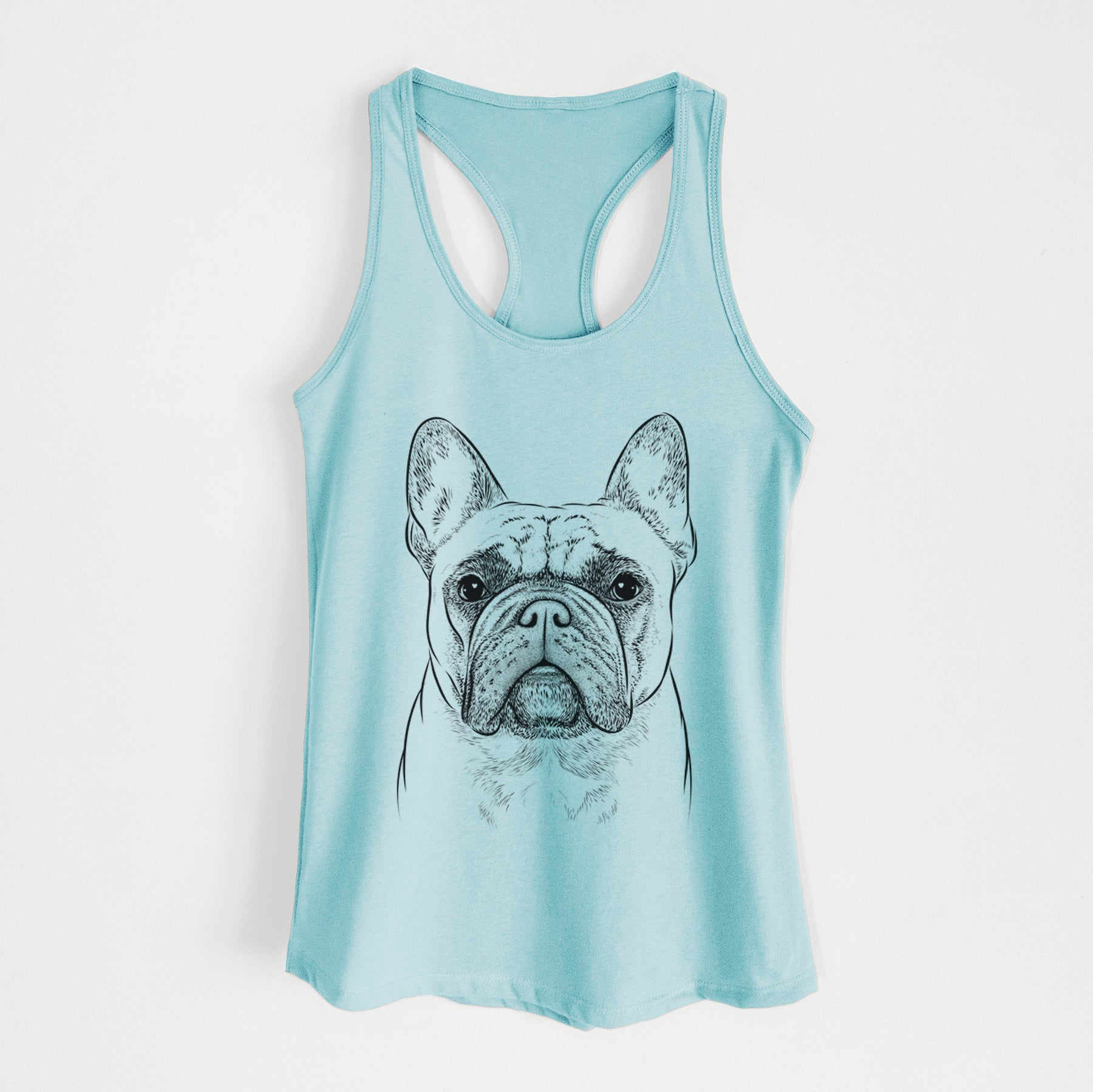 Acelynn the French Bulldog - Women's Racerback Tanktop