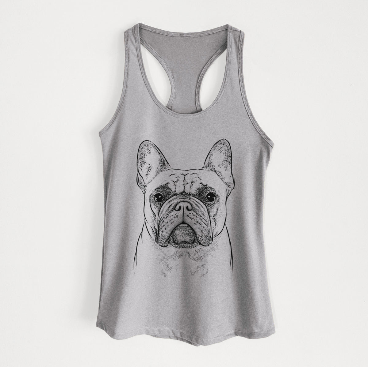 Acelynn the French Bulldog - Women&#39;s Racerback Tanktop