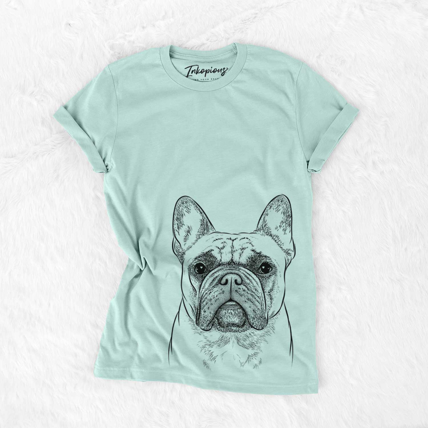 Acelynn the French Bulldog - Bella Canvas Unisex Crewneck