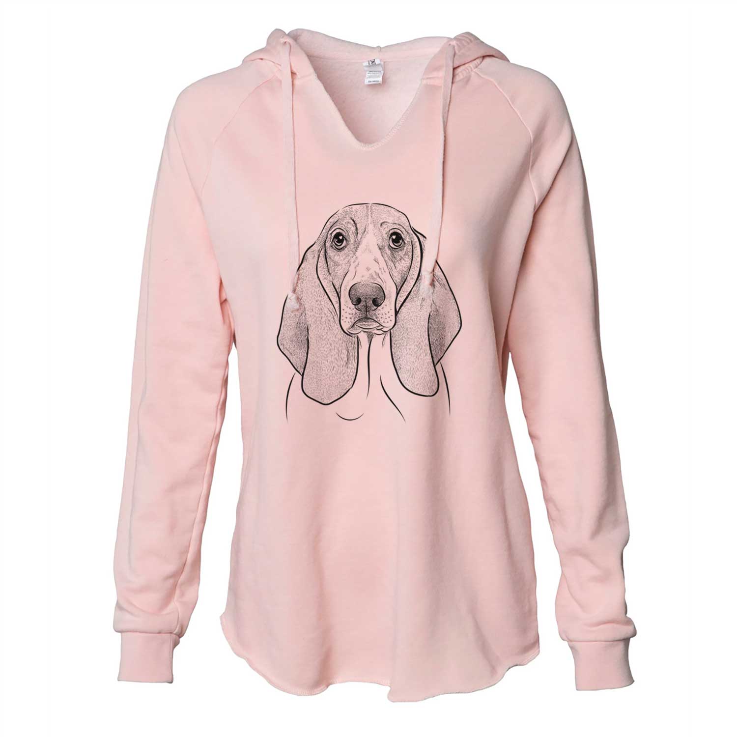 Addison the Basset Hound - Cali Wave Hooded Sweatshirt