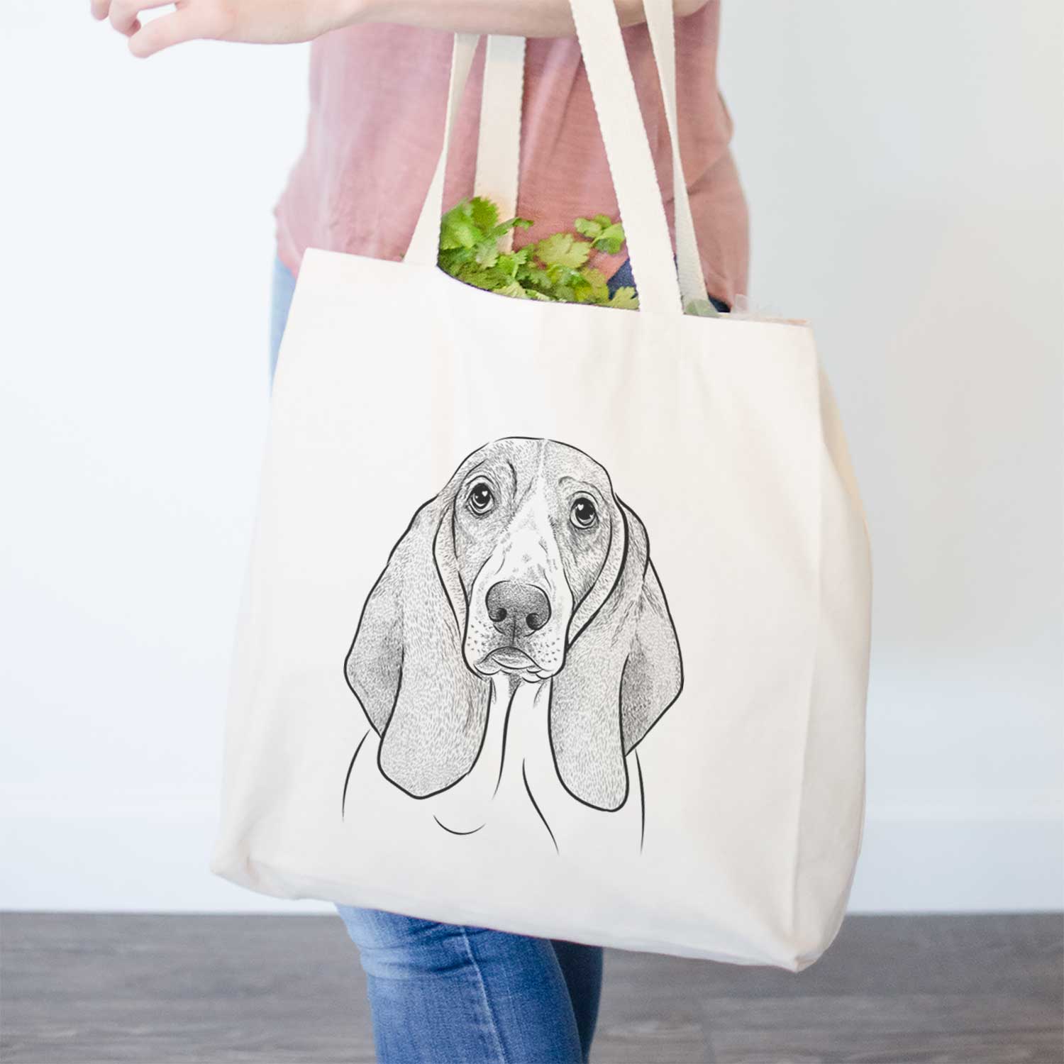 Addison the Basset Hound - Tote Bag