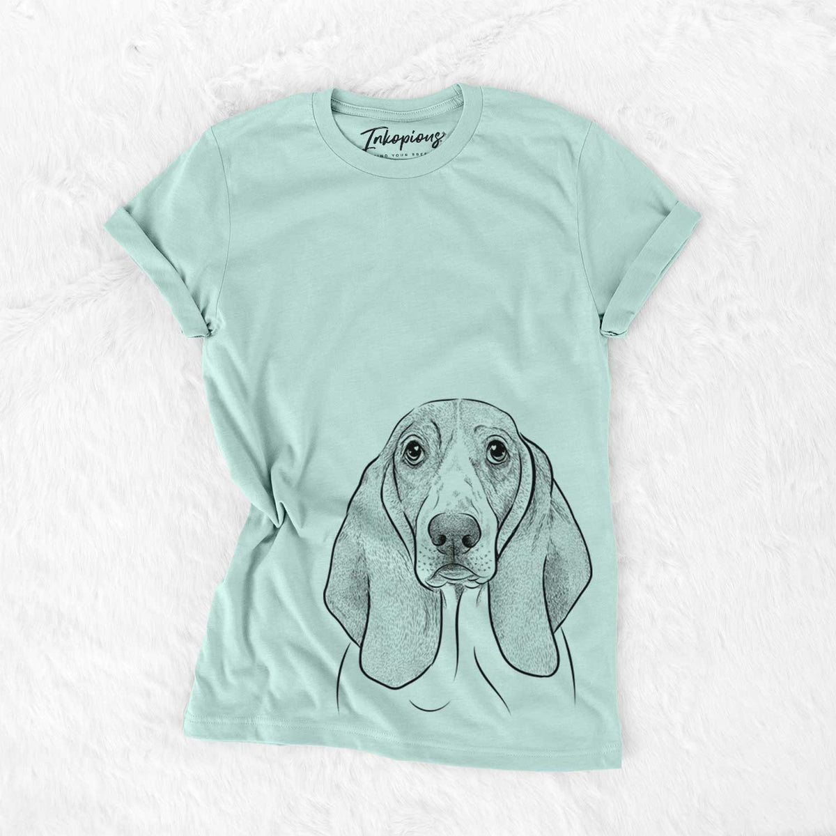 Bare Addison the Basset Hound - Unisex Crewneck